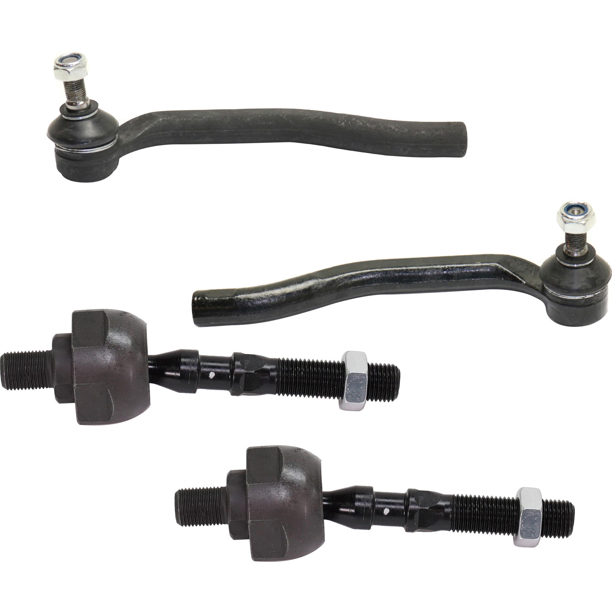 AM PRELUDE 97-01 FRONT TIE ROD END RH AND LH Inner and Outer SKU SET REPH282141-4 OEM 1014410-1014633-2693309-45A097