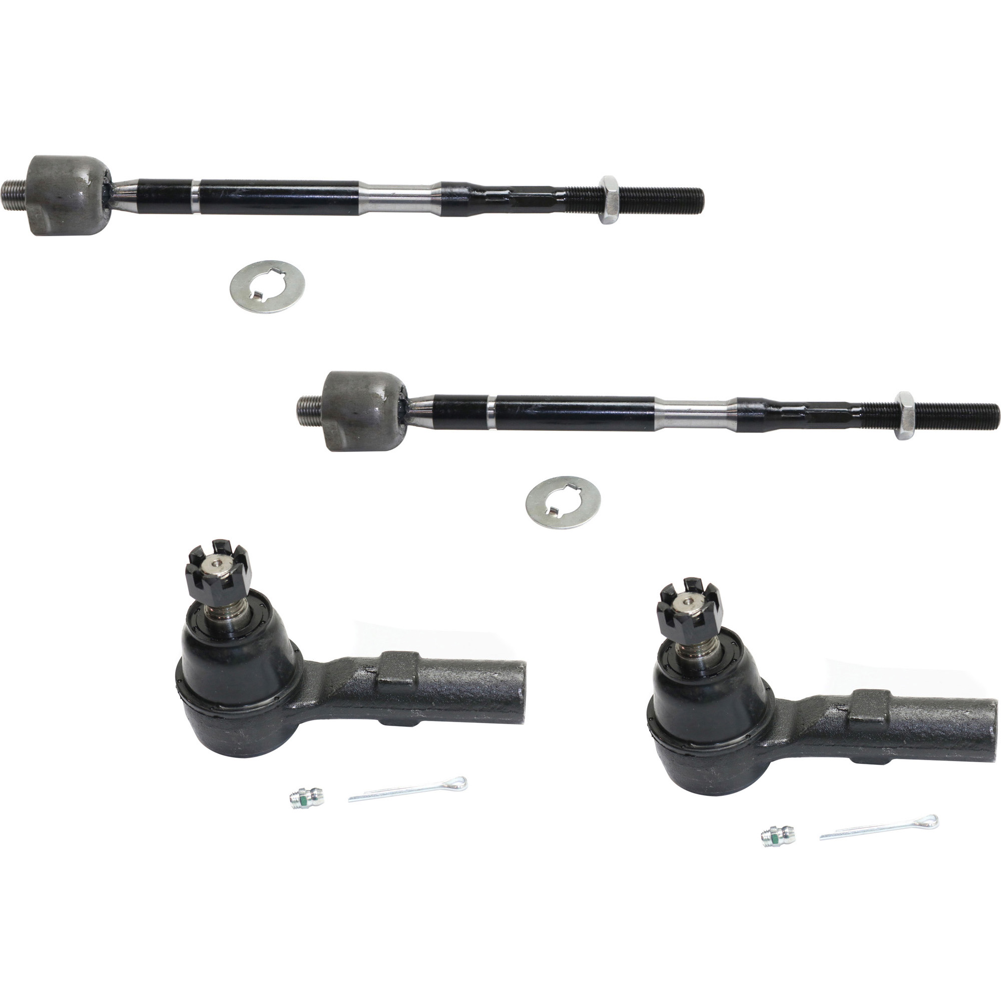 AM ODYSSEY 11-17 FRONT TIE ROD END RH AND LH Inner and Outer SKU SET REPH282151-4 OEM 1017733-45A10012-4051263-61240