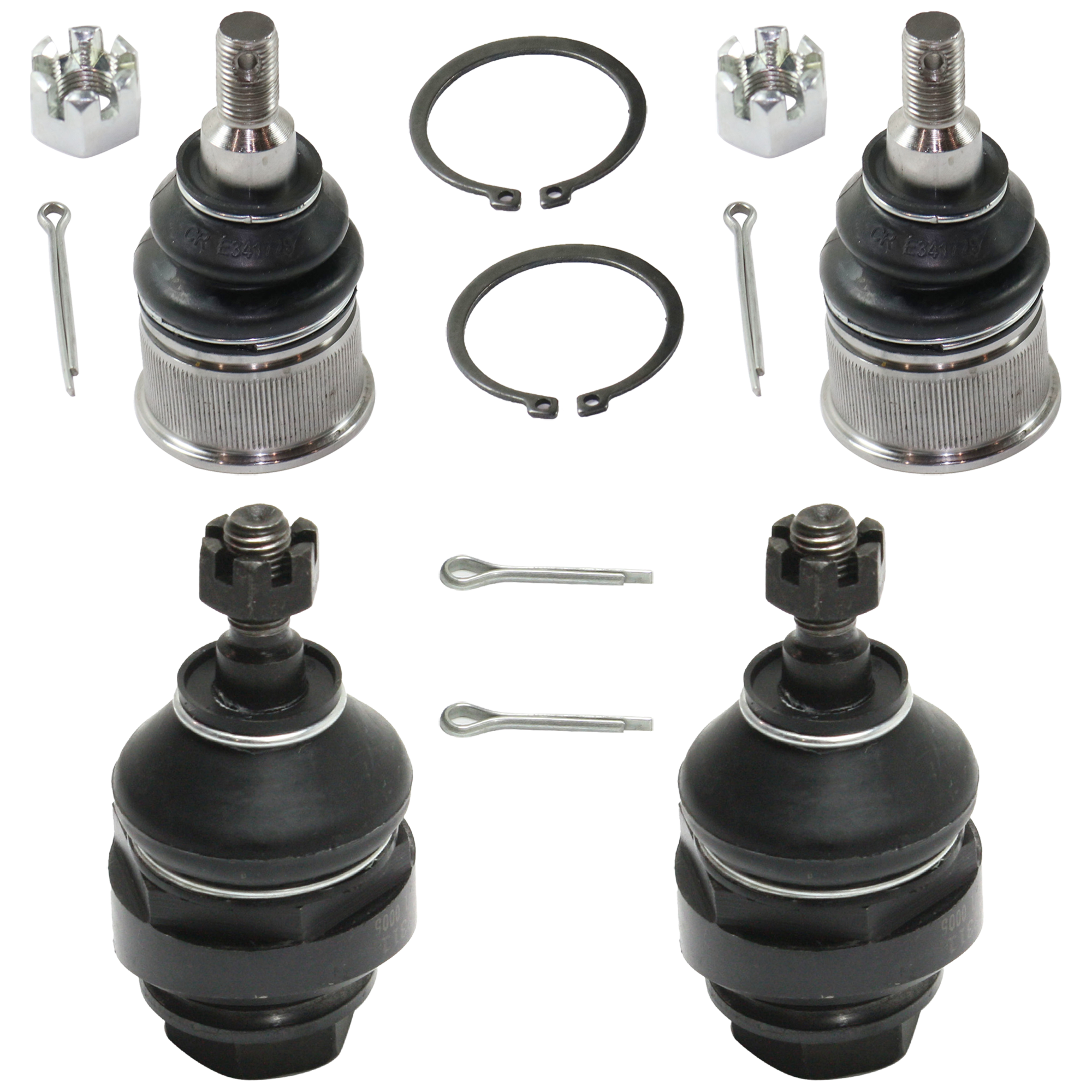 AM ACCORD 03-07 TSX 04-08 FRONT BALL JOINT RH AND LH Upper and Lower SKU SET REPH282317-4 OEM 101-652-626-016-622-000-000-000-000