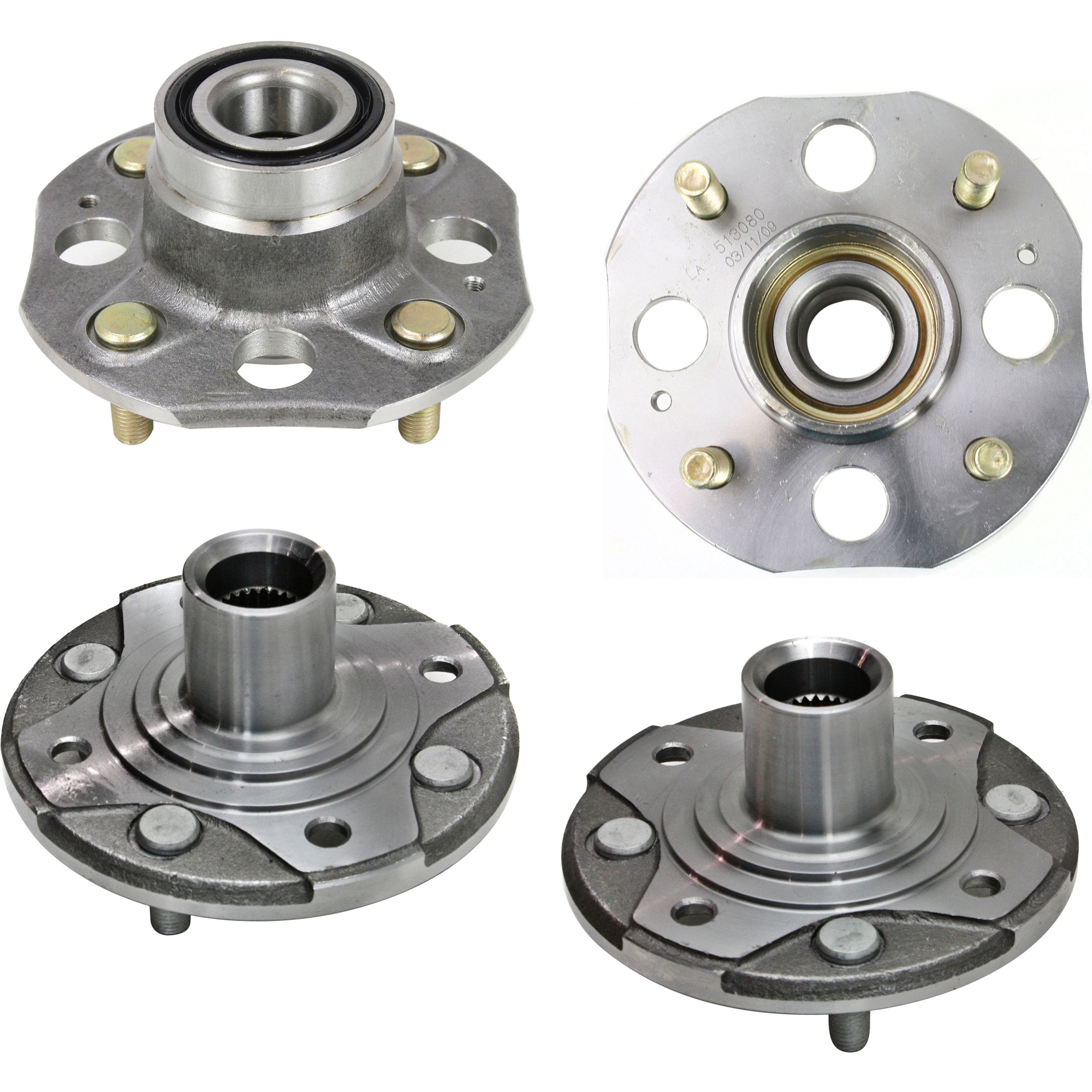 AM ACCORD 90-97 FRONT AND REAR HUB ASSEMBLY RH AND LH 4 Studs SKU SET REPH283707-4 D OEM 44600SM4020