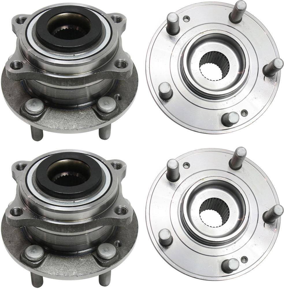 AM VERACRUZ 07-12 SANTA FE 07-16 SORENTO 11-15 FRONT AND REAR HUB ASSEMBLY RH AND LH All Wheel Drive SKU SET REPH283709-4