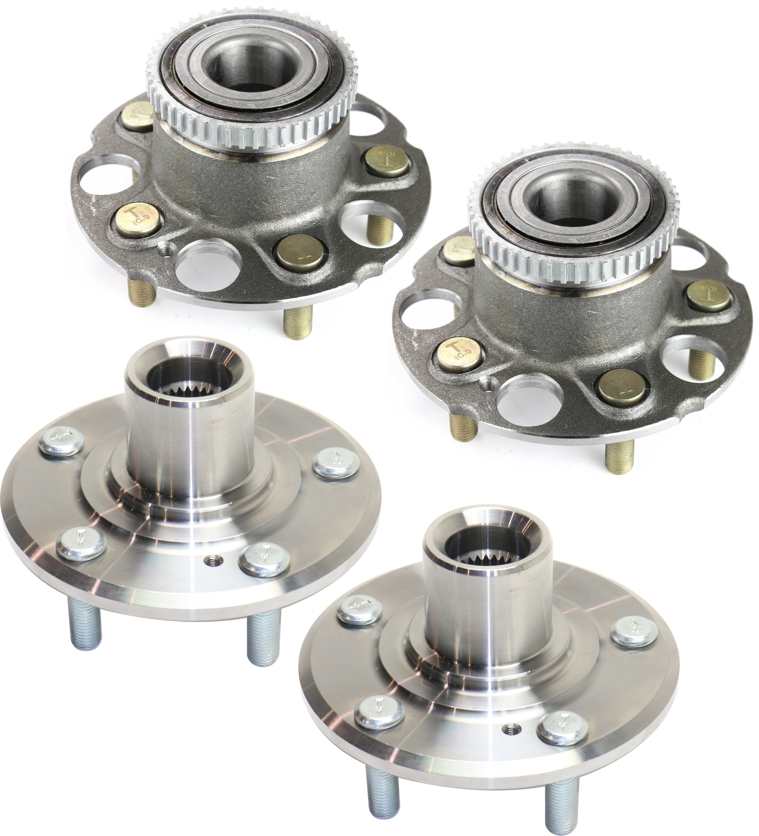 AM ODYSSEY 99-04 FRONT AND REAR HUB ASSEMBLY RH AND LH SKU SET REPH283724-4 A OEM 102092-512180-516183-712180-73