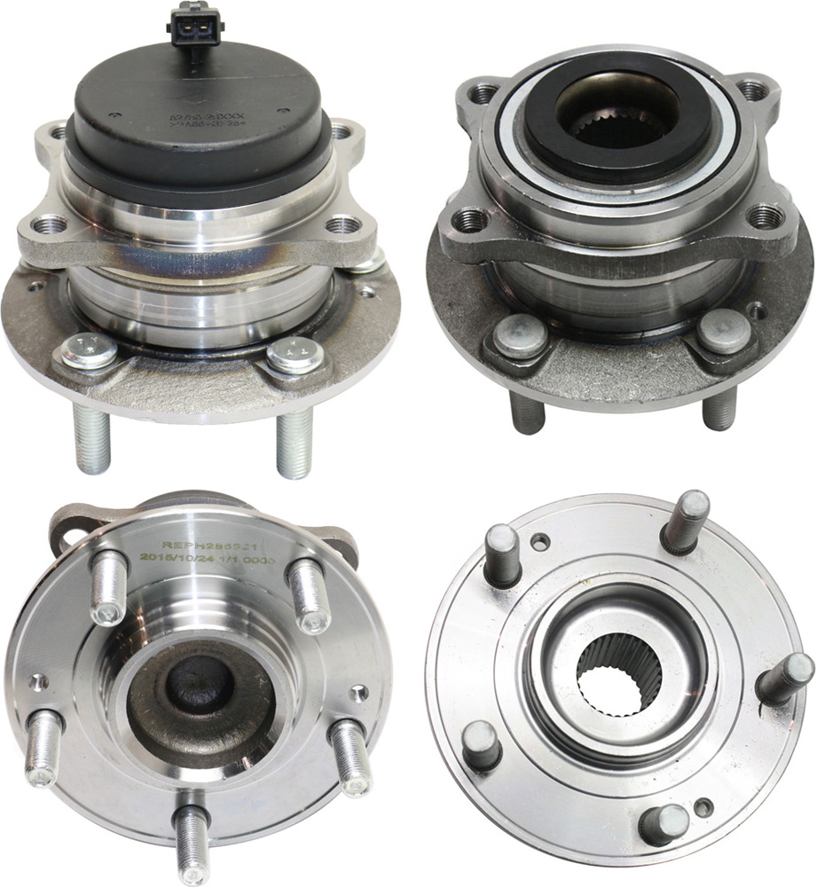 AM SANTA FE 07-14 SORENTO 11-15 VERACRUZ 07-12 FRONT AND REAR HUB ASSEMBLY RH AND LH Set of 4-5 Lugs 5 x 4.5 in. Bolt Pattern Front Wheel Drive SKU SET REPH285921-4 OEM 512326-516225-7460005-40751000