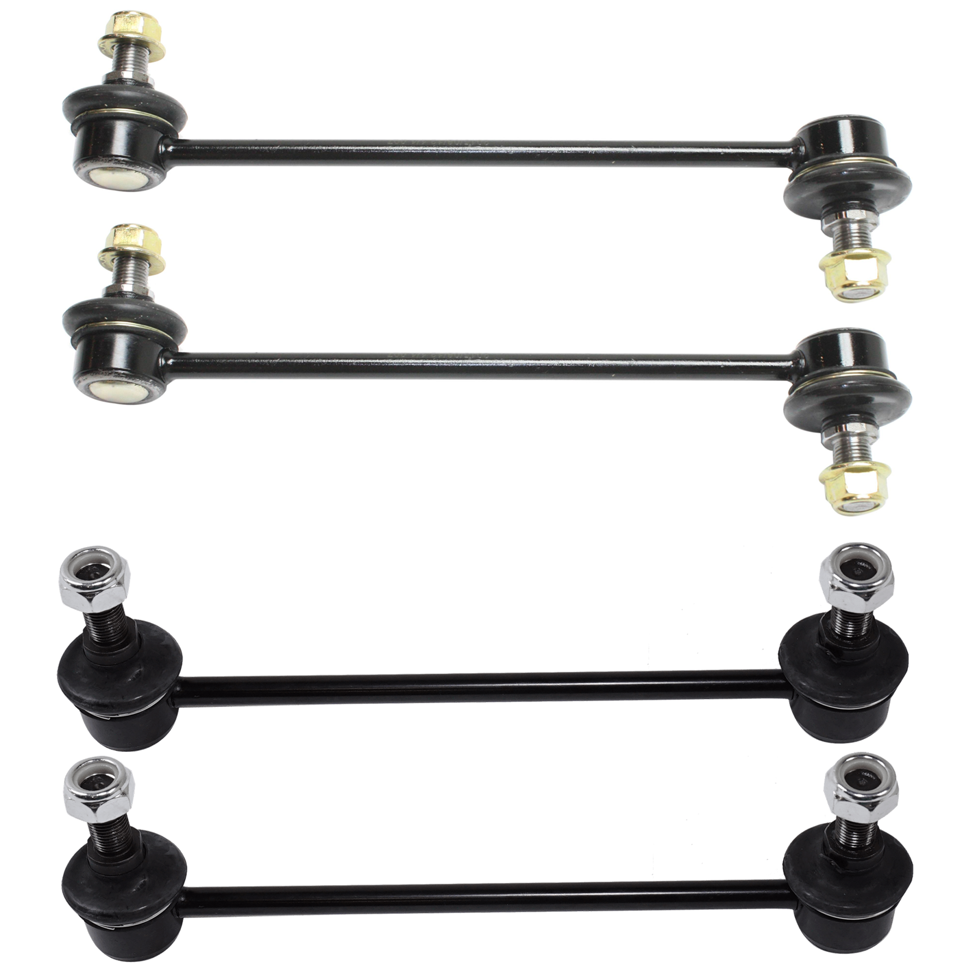 AM SPORTAGE 05-10 TUCSON 05-09 FRONT AND REAR SWAY BAR LINK RH AND LH Set of 4 SKU SET REPH286802-4 OEM 548302E000-1014993-1015085-188