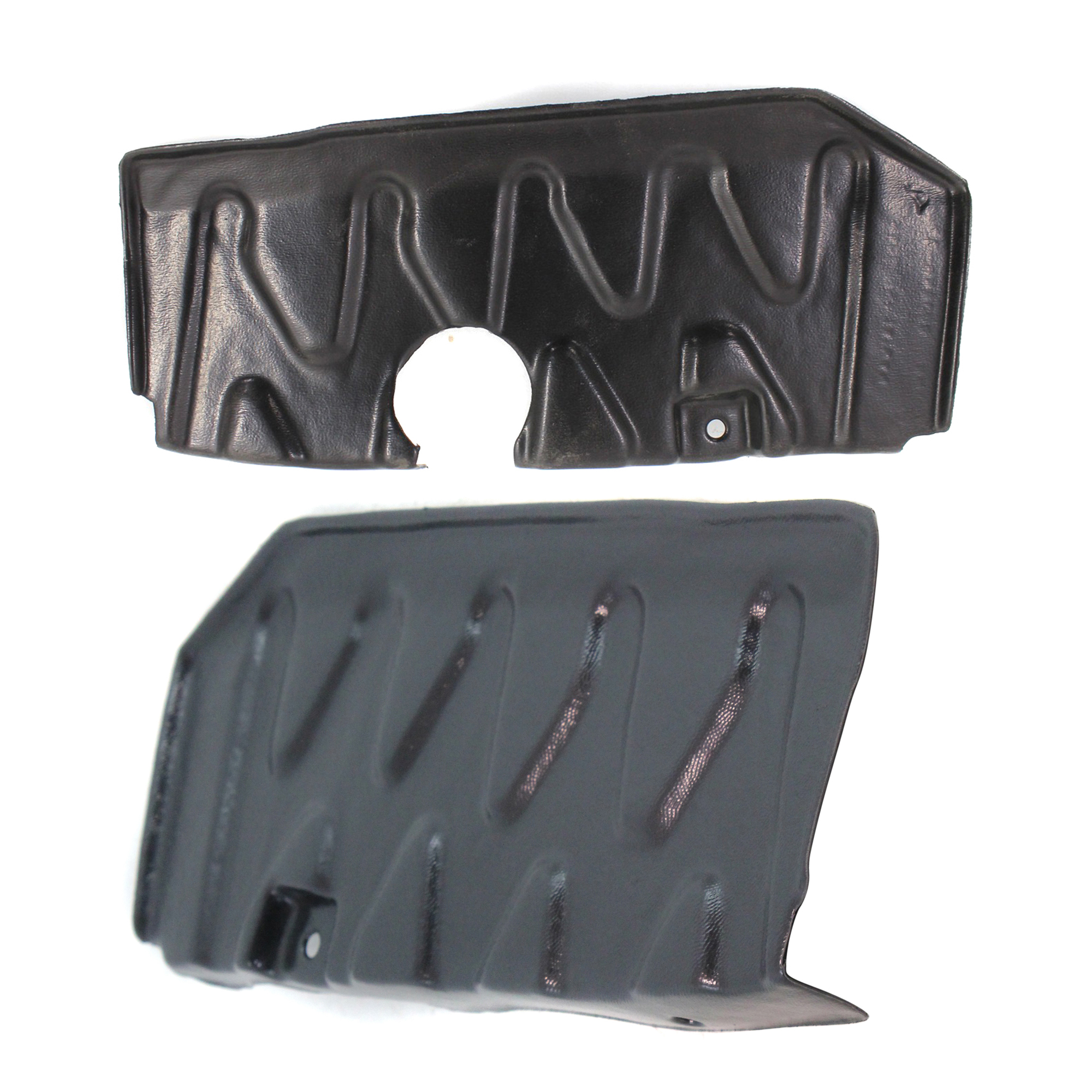 AM ACCENT 06-11 ENGINE SPLASH SHIELD RH AND LH Under Cover SKU SET REPH310145 Partslink HY1228108 HY1228109 OEM 291201E000-291301E000