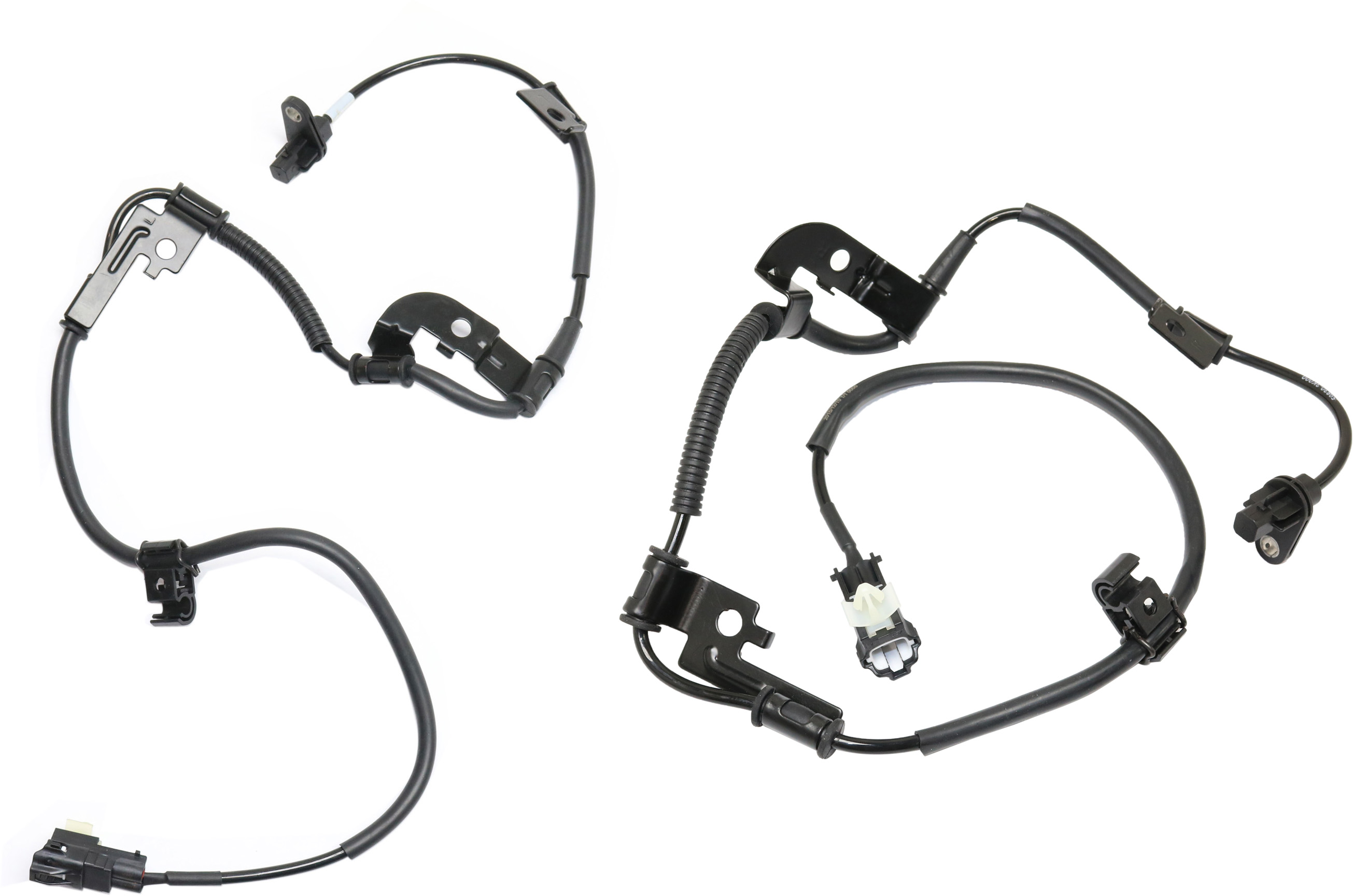 AM SONATA 05-09 AZERA 06-11 FRONT ABS SPEED SENSOR RH AND LH 2 Male Blade Terminals Spindle Mounted SKU SET REPH310839 OEM 598103K000-598303K000