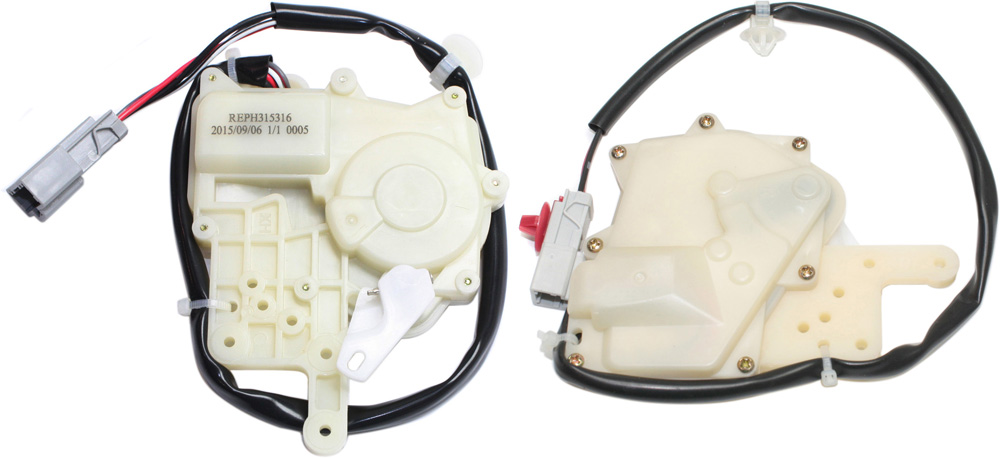 AM CIVIC 96-00 FRONT DOOR LOCK ACTUATOR RH AND LH Sedan SKU SET REPH315316 Partslink HO1315104 HO1314106 OEM 72115S00A01-72155S04A02