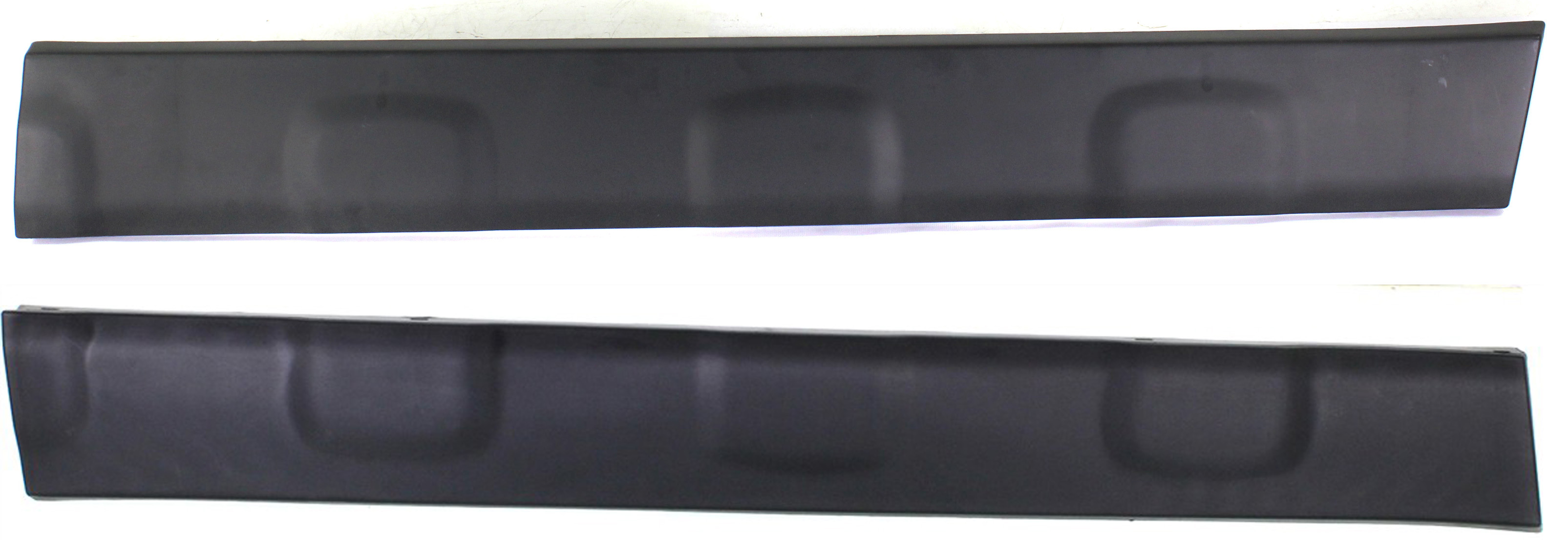 AM CR V 07-11 FRONT DOOR MOLDING RH AND LH Textured Black w Clip Japan Mexico USA Built SKU SET REPH461711 Partslink HO1305107 HO1304107 OEM 75312SWA003-75332SWA003
