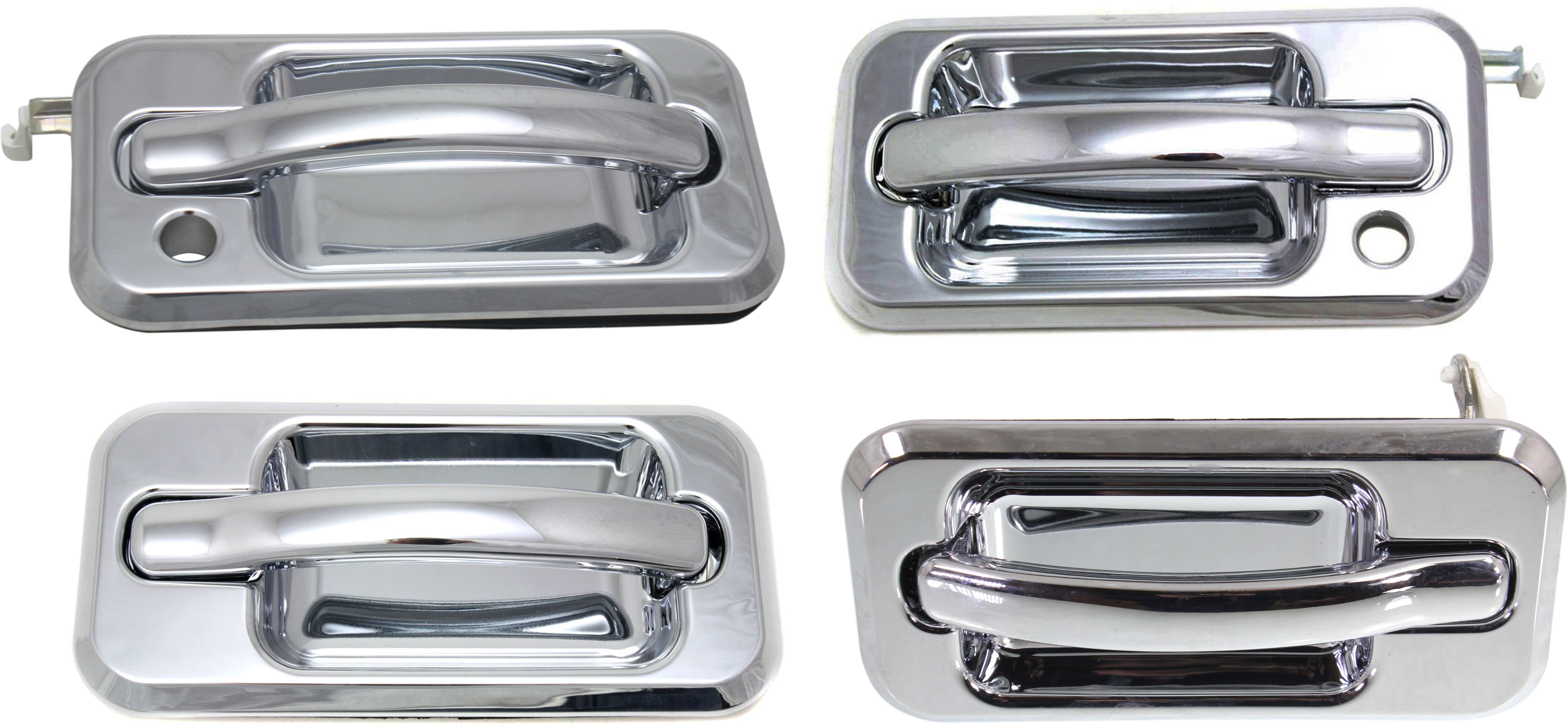 AM H2-03-09 EXTERIOR DOOR HANDLE Set of 4 Front and Rear RH and LH SKU SET REPH462133C 4 OEM 15104793 PFM 15104792 PFM 1577