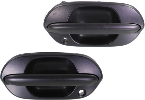 AM ODYSSEY 99-04 FRONT EXTERIOR DOOR HANDLE RH AND LH Textured Black SKU SET REPH462169 Partslink FDH010198 OEM 72140S0XA03-72180S0XA03