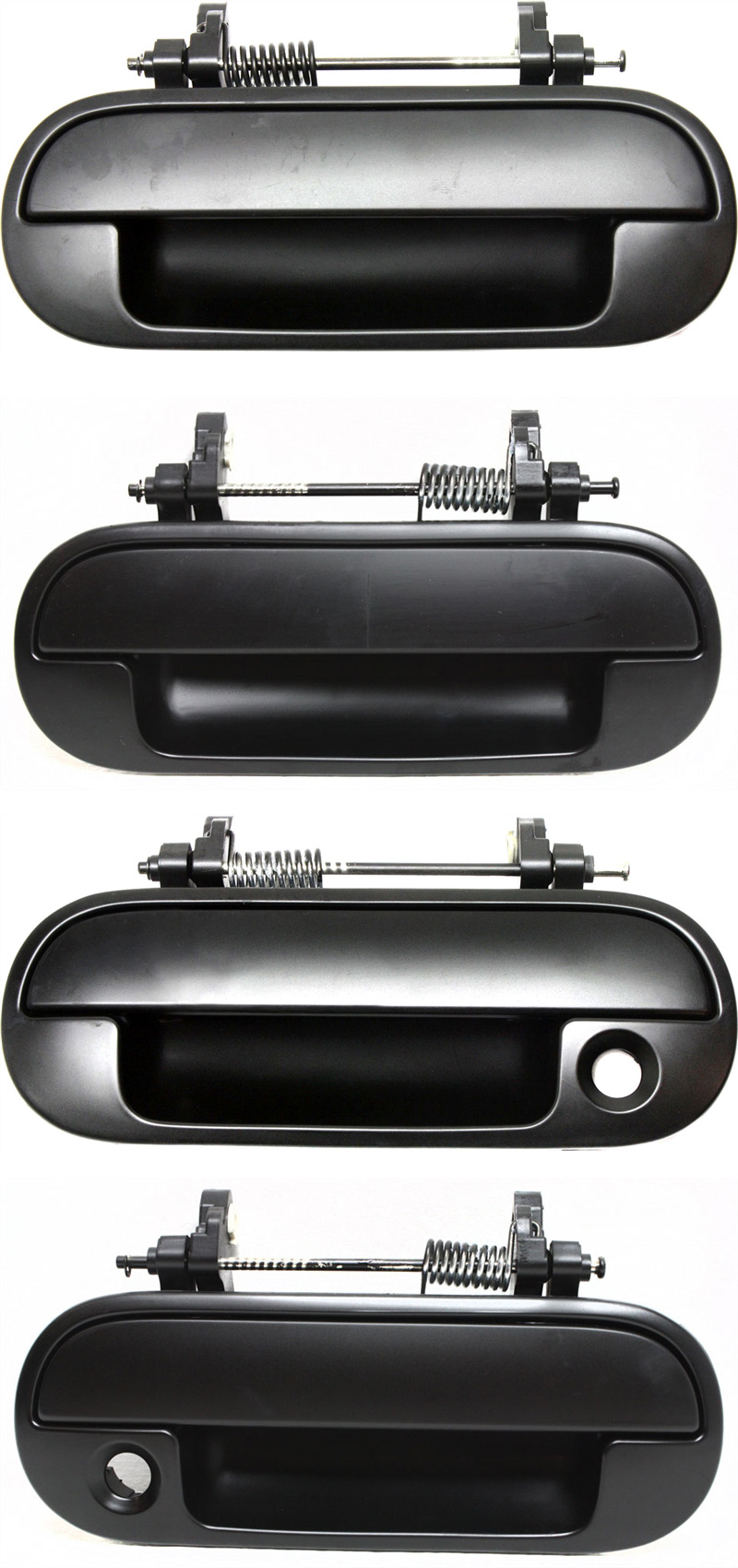 AM ODYSSEY 95-98 FRONT AND REAR DOOR HANDLE RH and LH Set of 4 Outside Primed SKU SET REPH462173-4 Partslink FDH010066 FDH010065 FDH010068 FDH010067 OEM 72143SX0003ZA 72180SL9003ZL 72