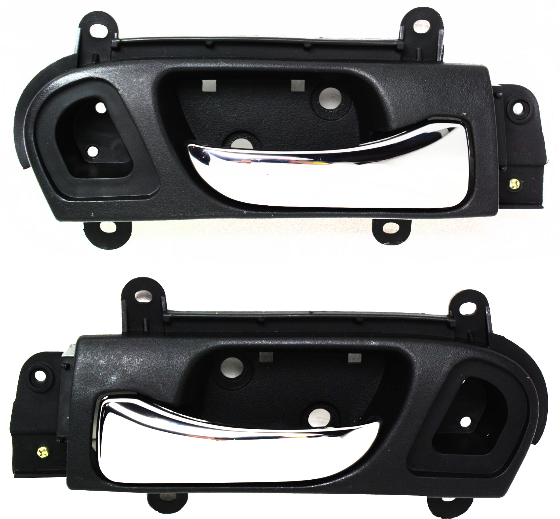 AM ACCORD 07-07 FRONT INTERIOR DOOR HANDLE RH AND LH Chrome + Black Coupe SKU SET REPH462303 Partslink IDH010089 OEM 72120SDNA02ZA 72160SDNA02ZA