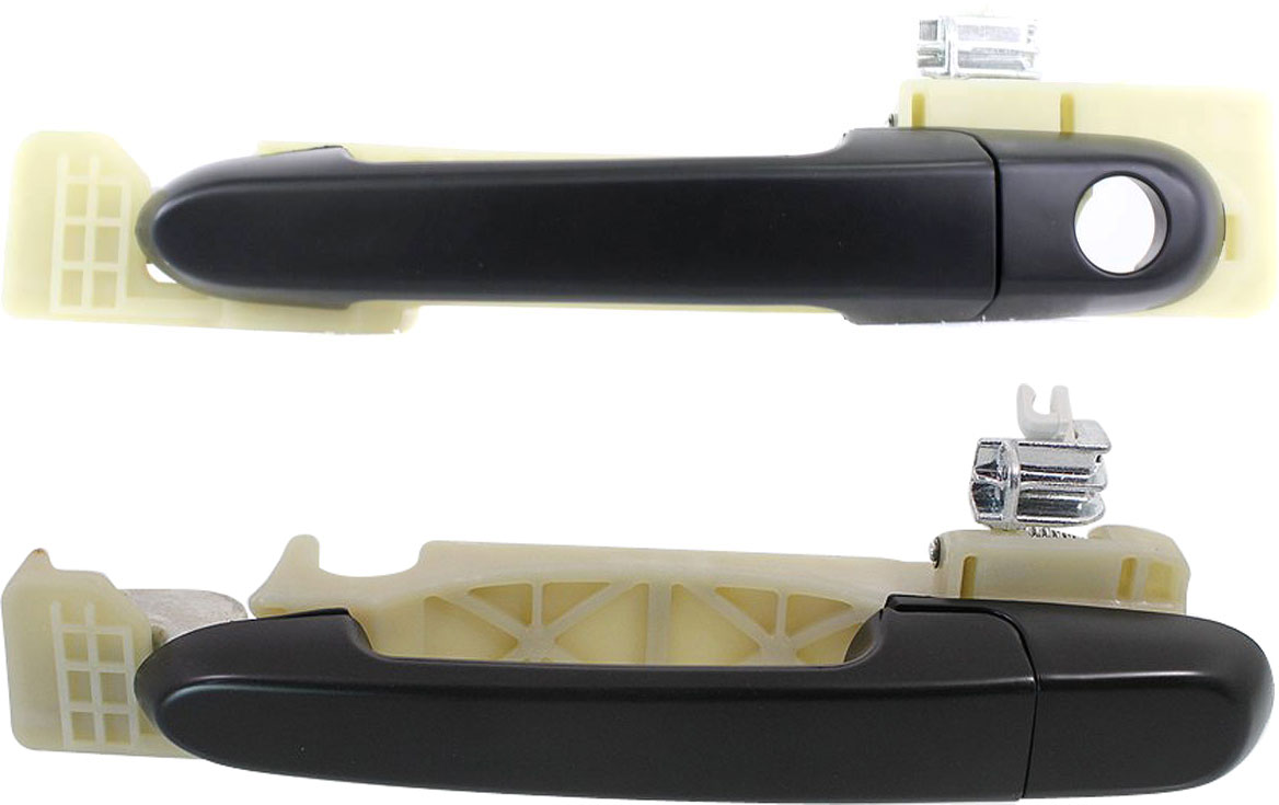 AM ACCENT 06-11 FRONT AND REAR EXTERIOR DOOR HANDLE LH Primed Set of 2 SKU SET REPH462356-2 Partslink HY1310117 HY1520113 OEM 826501E050-836501E050