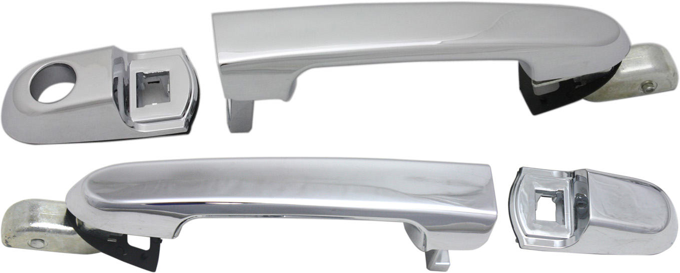 AM ACCENT 06-11 EXTERIOR DOOR HANDLE Set of 2 Front and Rear RH All Chrome w o Base Sedan GLS Model SKU SET REPH462359C 2 OEM 826601E000 PFM 836601E000 PFM