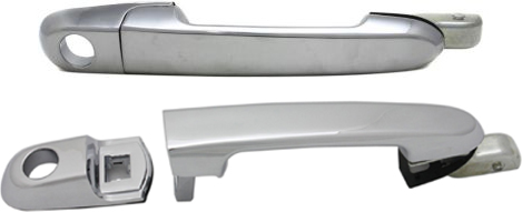 AM ACCENT 06-11 FRONT EXTERIOR DOOR HANDLE RH AND LH All Chrome w o Base Hatchback 07-11 Sedan SKU SET REPH462359C OEM 826601E000 PFM 826501E000 PFM