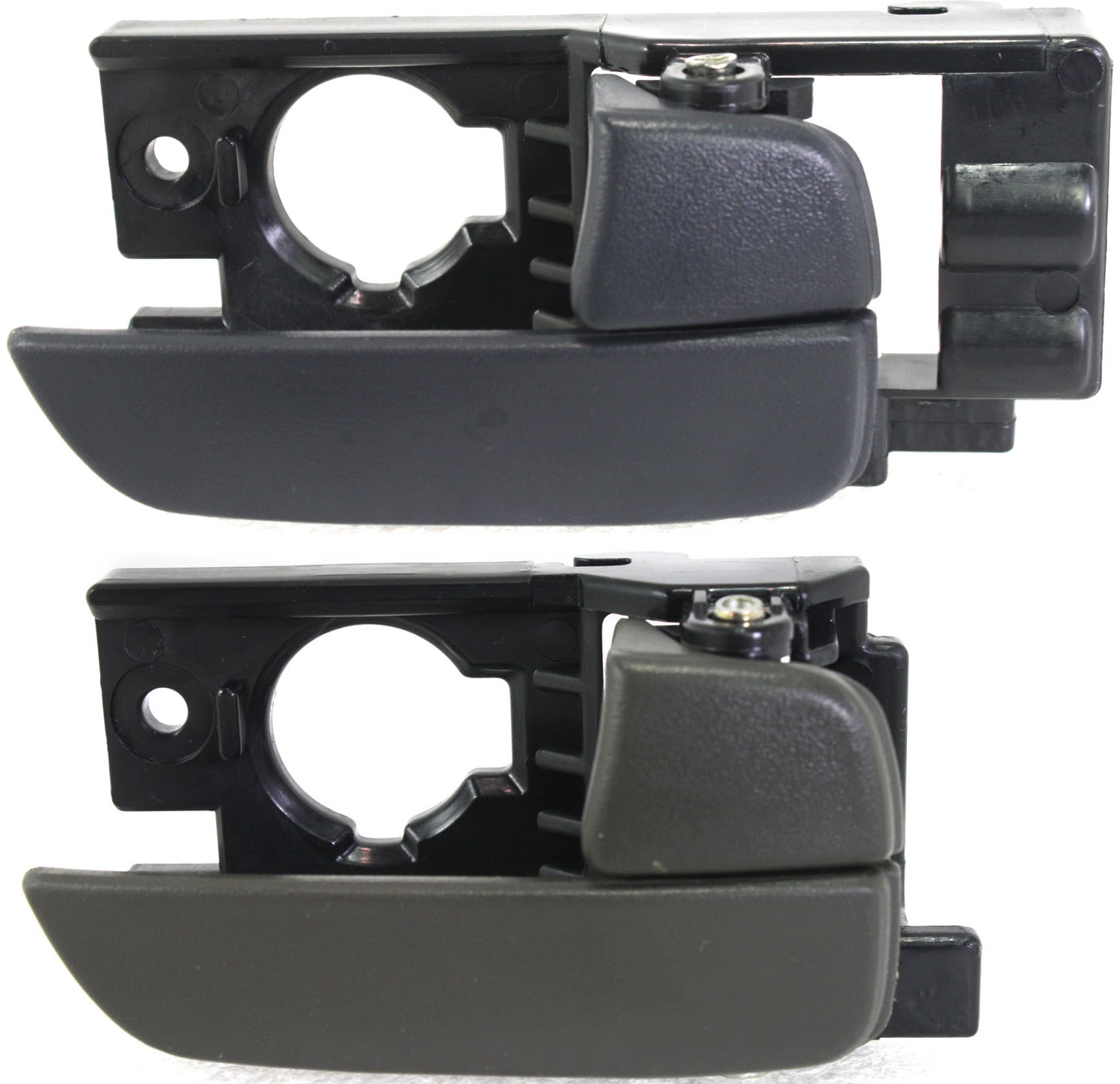 AM ACCENT 06-11 FRONT AND REAR DOOR HANDLE RH Inside Gray Brown Sedan SKU SET REPH462375-2 Partslink HY1553102 OEM 826201E000FZ 836201E020WK 8362