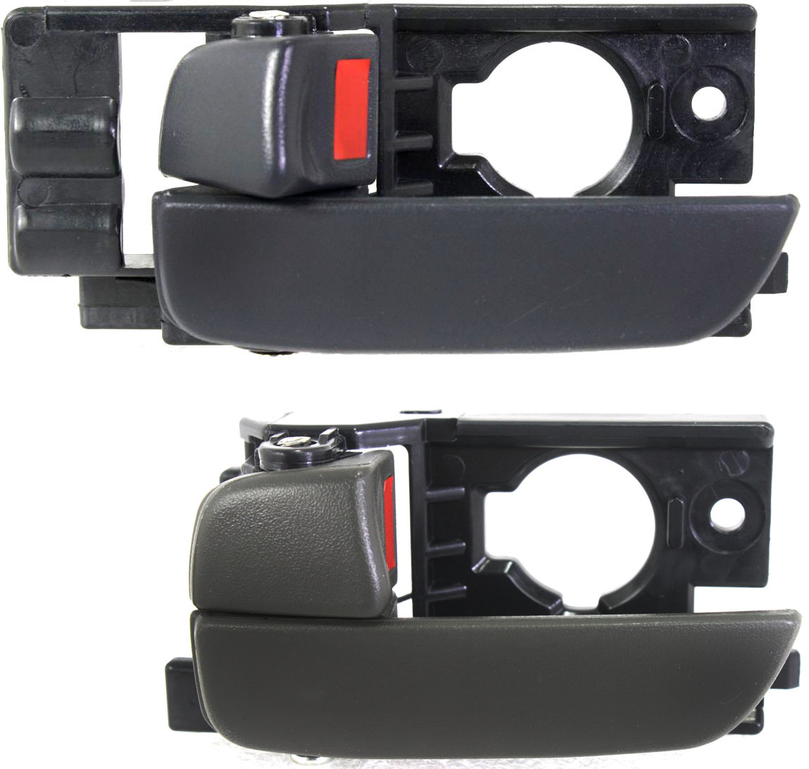 AM ACCENT 06-11 FRONT AND REAR DOOR HANDLE LH Inside Set of 4 Gray Brown Sedan SKU SET REPH462376-2 Partslink HY1352120 HY1552102 OEM 826101E000FZ 836101E020WK 8361