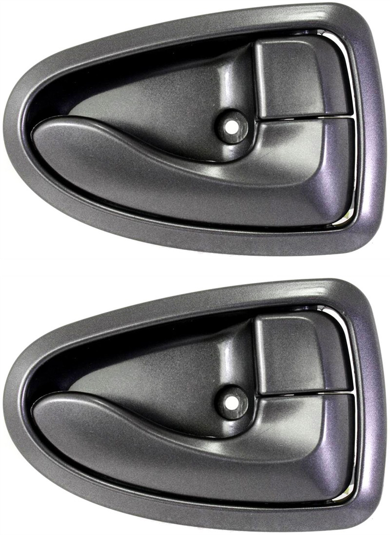 AM ACCENT 00-06 FRONT AND REAR INTERIOR DOOR HANDLE RH Gray Set of 2 SKU SET REPH462389-2 Partslink HY1353112 OEM 8262025000YN