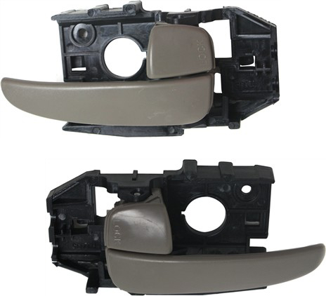 AM ELANTRA 01-06 FRONT INTERIOR DOOR HANDLE RH AND LH Beige SKU SET REPH462393 OEM 826202D000-826102D000