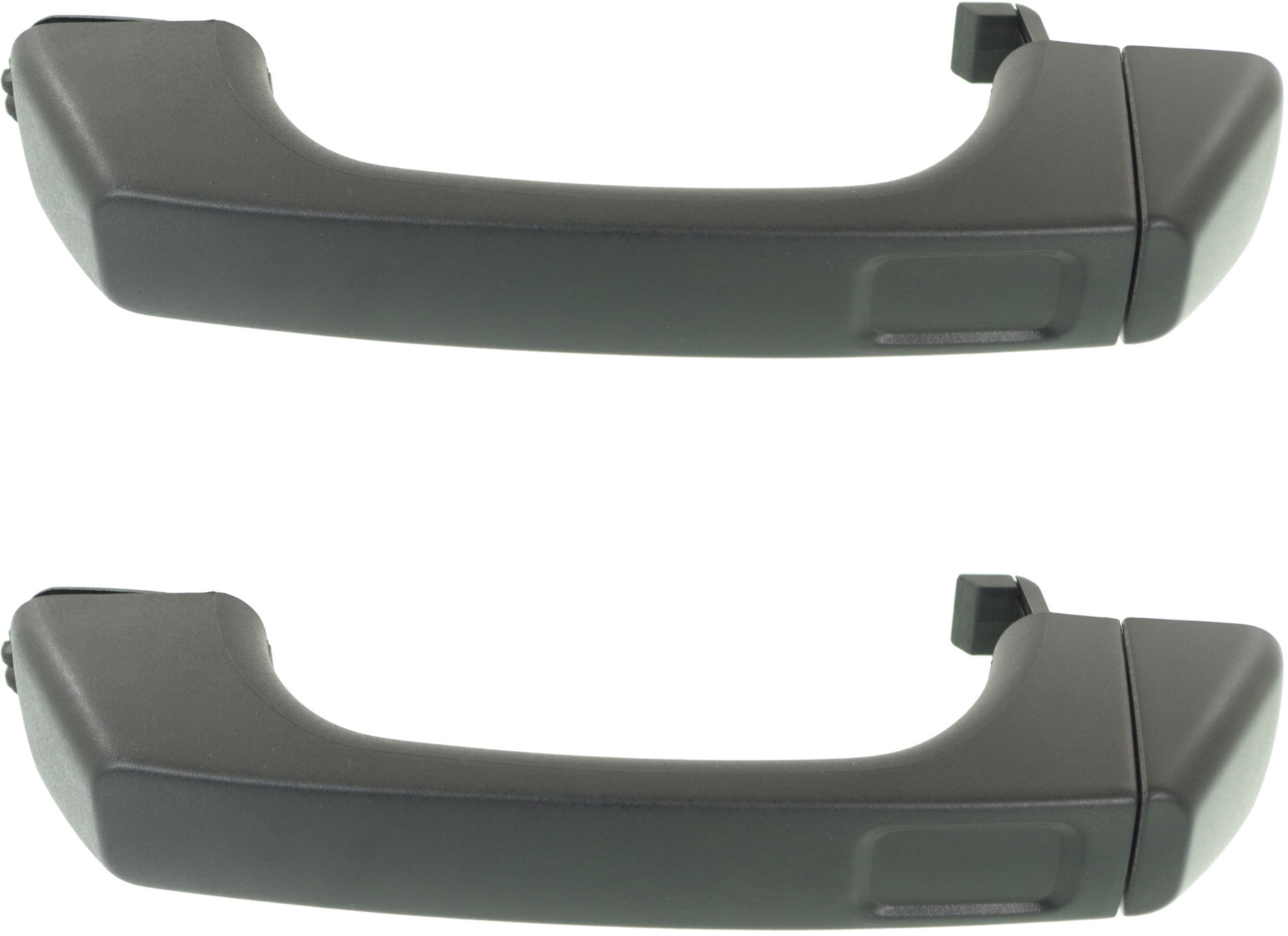 AM H3-08-10 FRONT DOOR HANDLE RH AND LH Outside Textured Black Plastic =REAR Tailgate SKU SET REPH462509-2 OEM 25957909