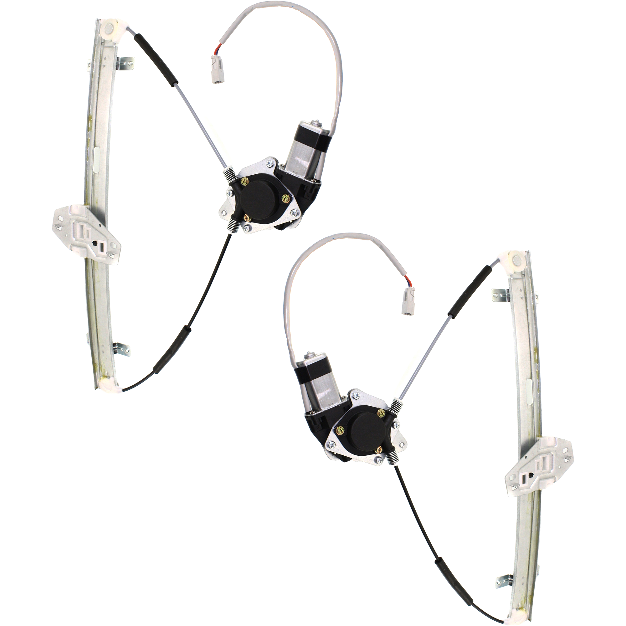 AM PILOT 03-08 FRONT WINDOW REGULATOR RH AND LH Power With Motor SKU SET REPH462903 Partslink HO1351127 HO1350127 OEM 72210S9VA02-72250S9VA02