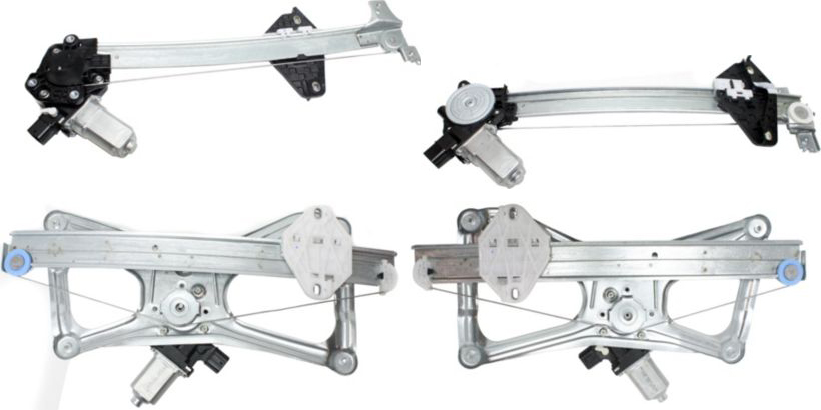 AM CIVIC 06-11 FRONT AND REAR WINDOW REGULATOR RH AND LH Power w Motor Sedan SKU SET REPH462979-4 Partslink HO1351137 HO1350137 HO1551120 HO1550120 OEM 72210SNAA03-72250SNAA03-72710S