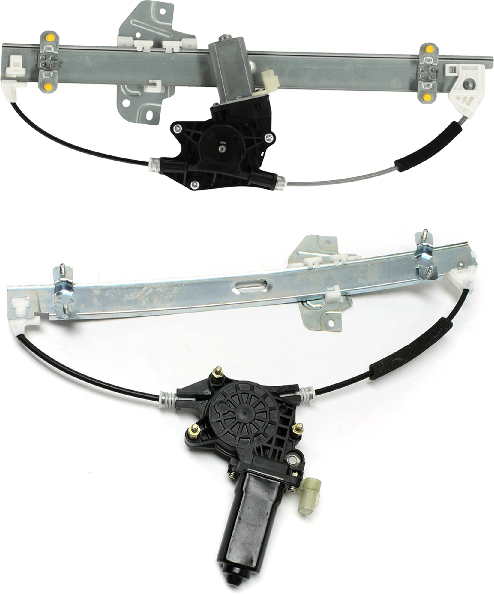 AM ACCENT RIO RIO5-06-11 FRONT AND REAR WINDOW REGULATOR LH Power w Motor SKU SET REPH462994 Partslink HY1350130 OEM 824011G010-834011G010