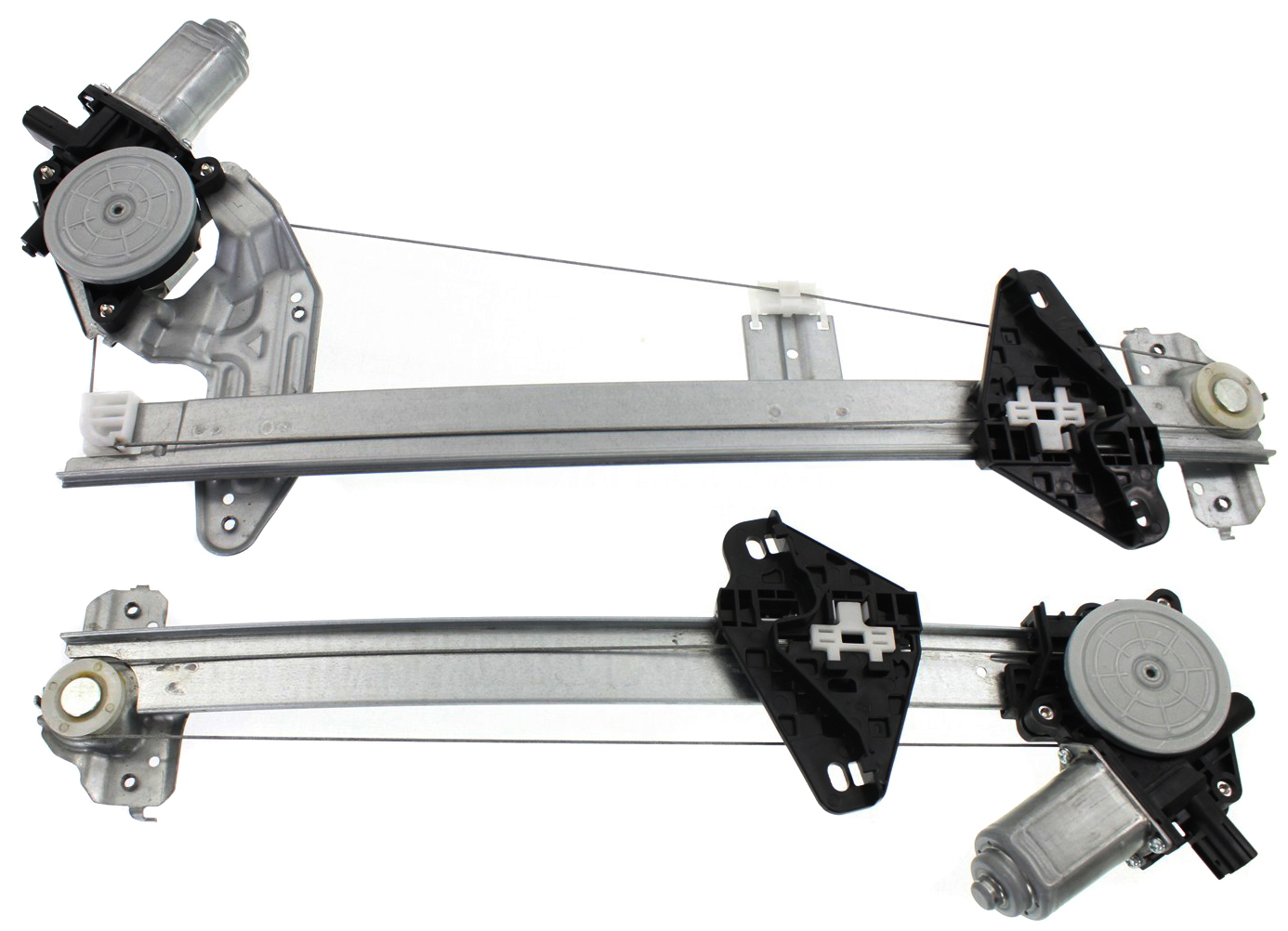 AM FIT 09-14 FRONT AND REAR WINDOW REGULATOR LH Power w Motor SKU SET REPH462996-2L Partslink HO1350149 HO1550122 OEM 72250TF0G01-72750TF0003
