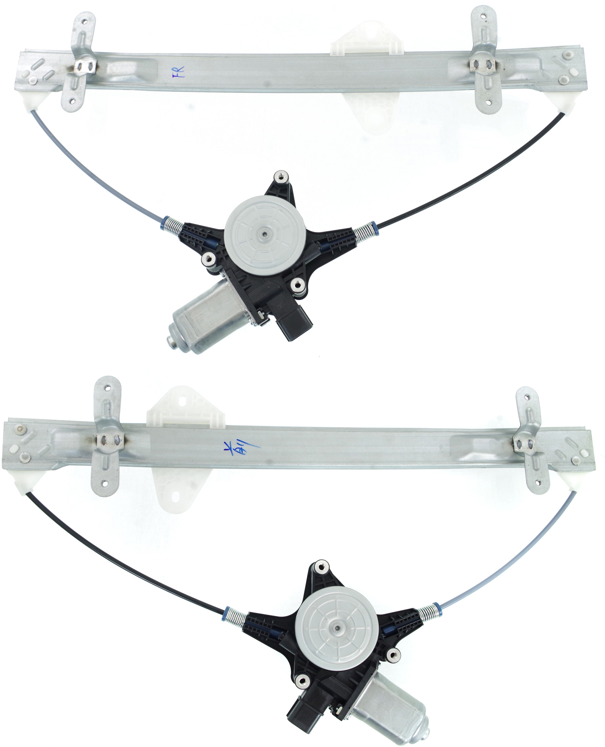 AM RIDGELINE 06-14 FRONT WINDOW REGULATOR RH AND LH Power With Motor SKU SET REPH462997 Partslink HO1351157 HO1350157 OEM 72210SJCA01-72250SJCA01