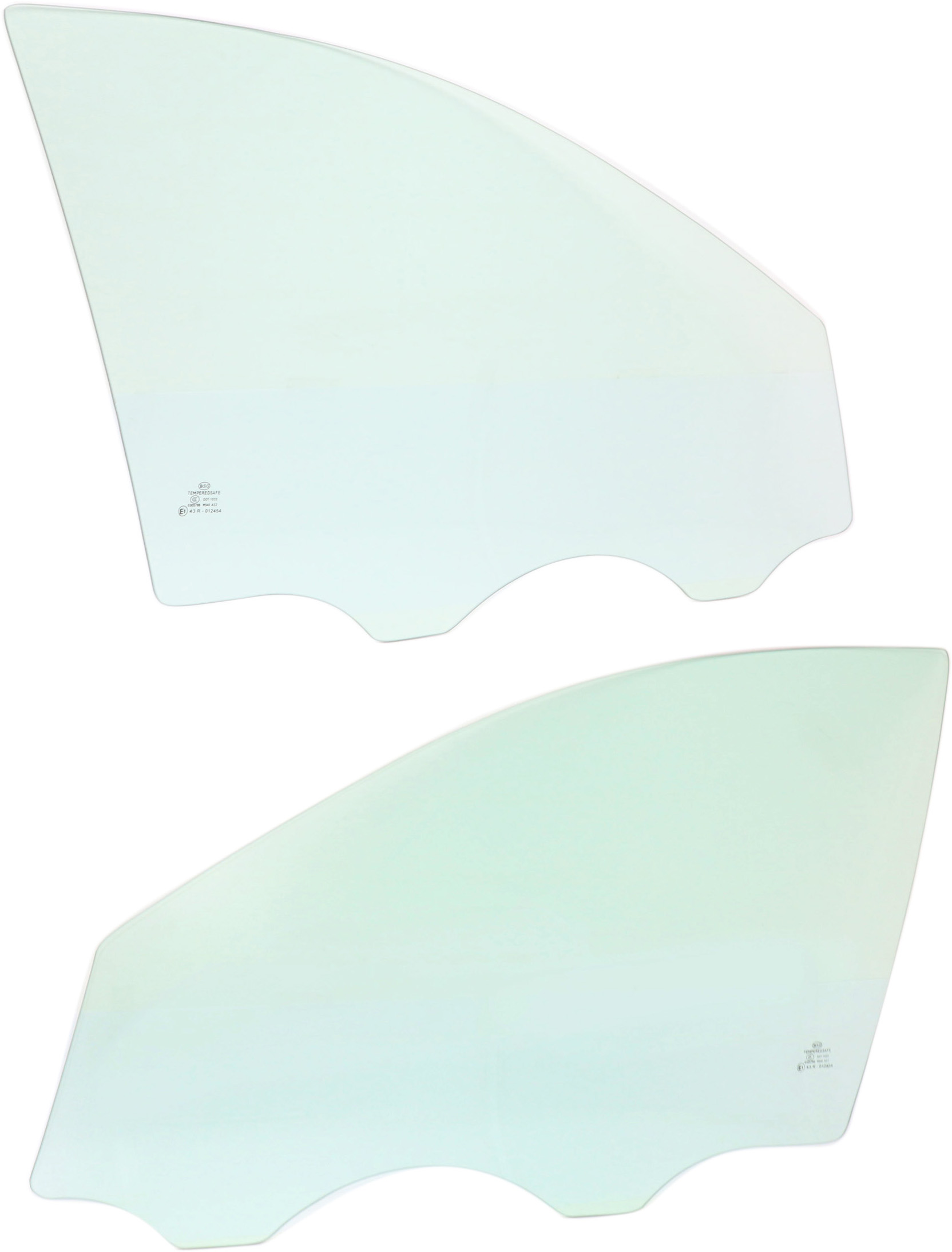 AM SONATA 06-10 FRONT DOOR GLASS RH and LH Clear 4 Door SKU SET REPH480125 OEM 834213K000 FD22639GTNN 834113K
