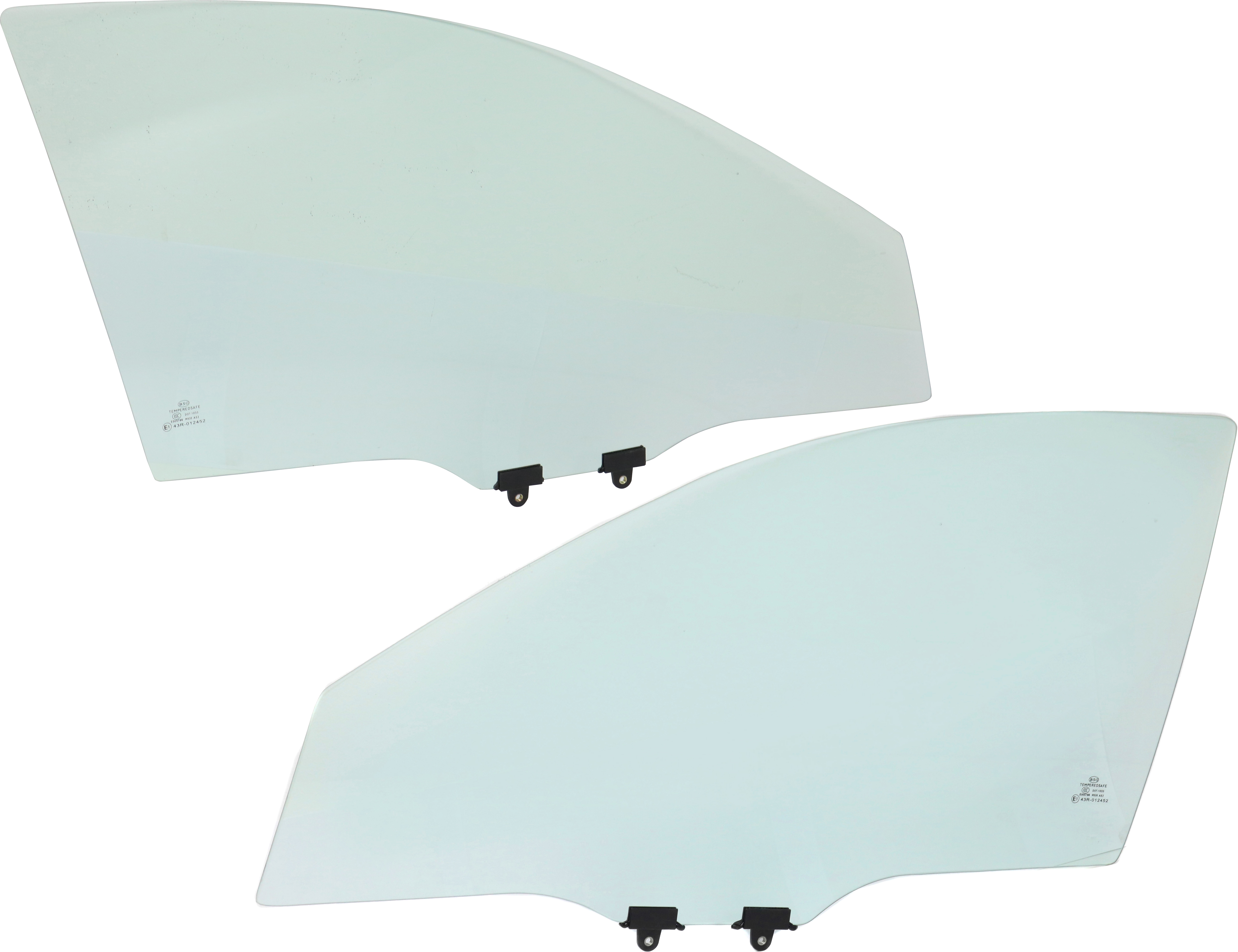 AM ACCORD 08-12 FRONT DOOR GLASS RH AND LH Green Tint Sedan SKU SET REPH480127 OEM 73300TA5A10 FD23508GTYN 73350T