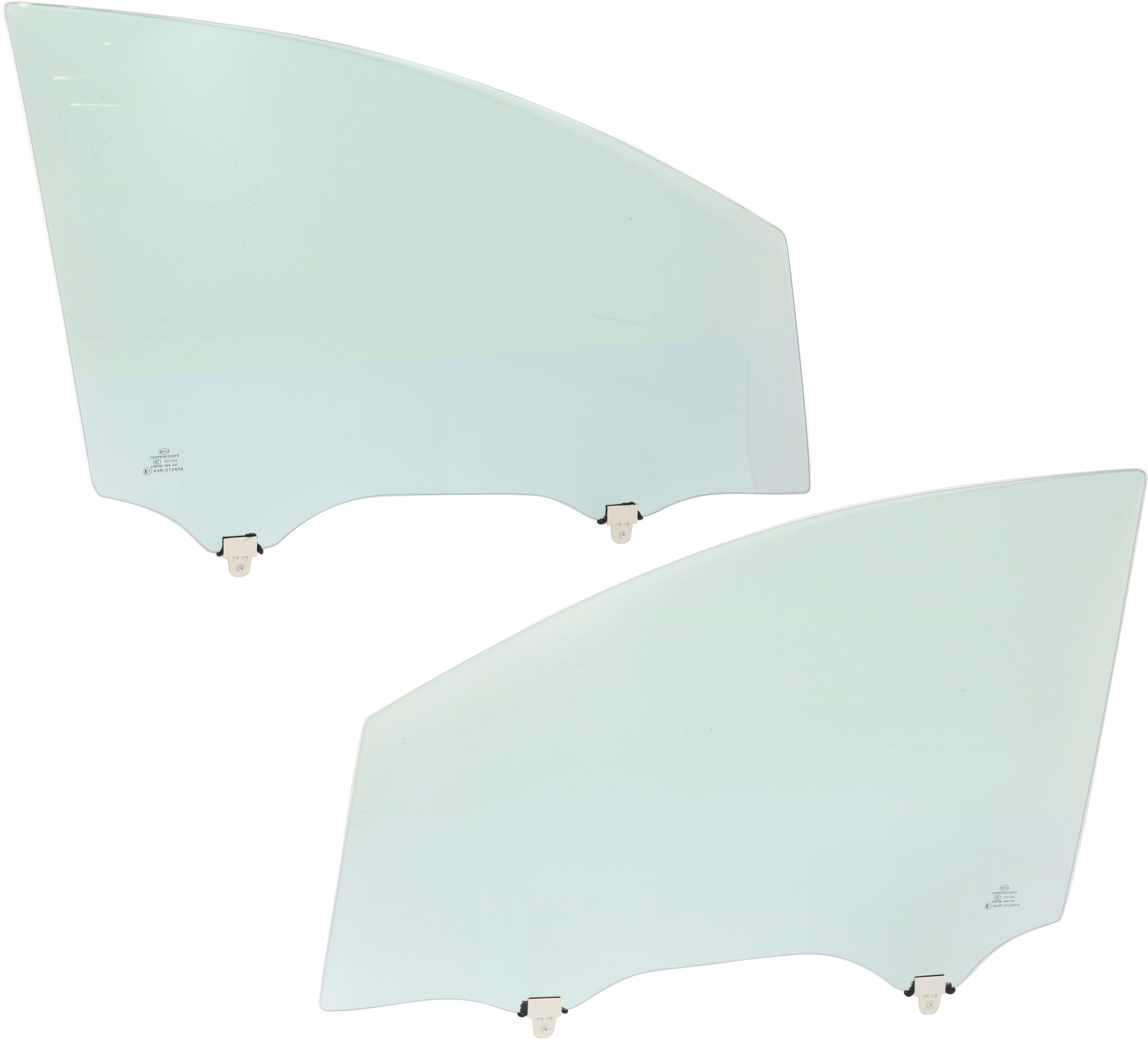 AM ODYSSEY 11-17 FRONT DOOR GLASS RH AND LH Green Tint SKU SET REPH480137 OEM 73300TK8A10 FD24728GTYN 73300T