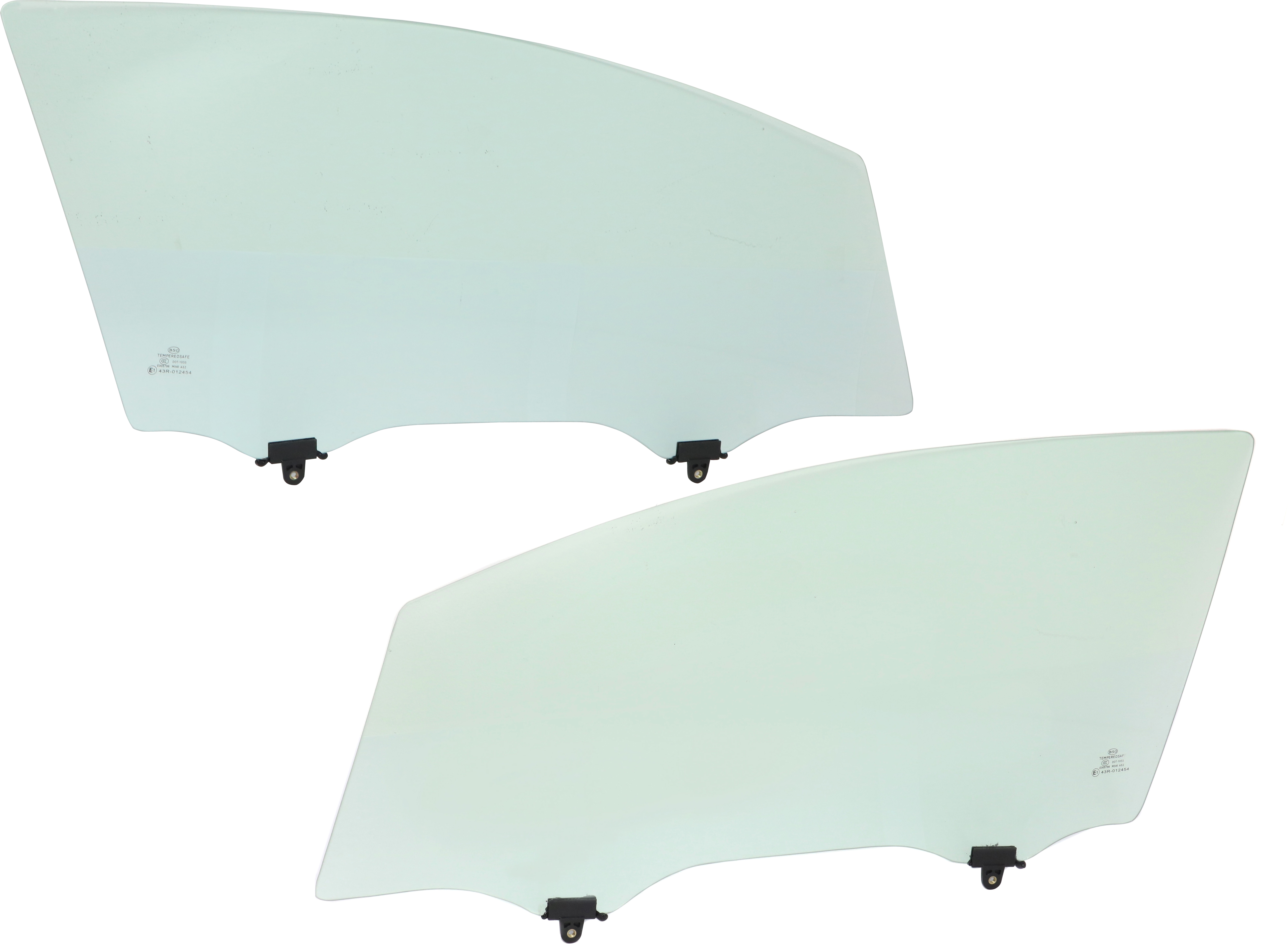 AM HONDA CIVIC 12-12 FRONT DOOR GLASS RH AND LH Green Tint SKU SET REPH480147 OEM 73300TR3A00 FD25112GTYN 73300T