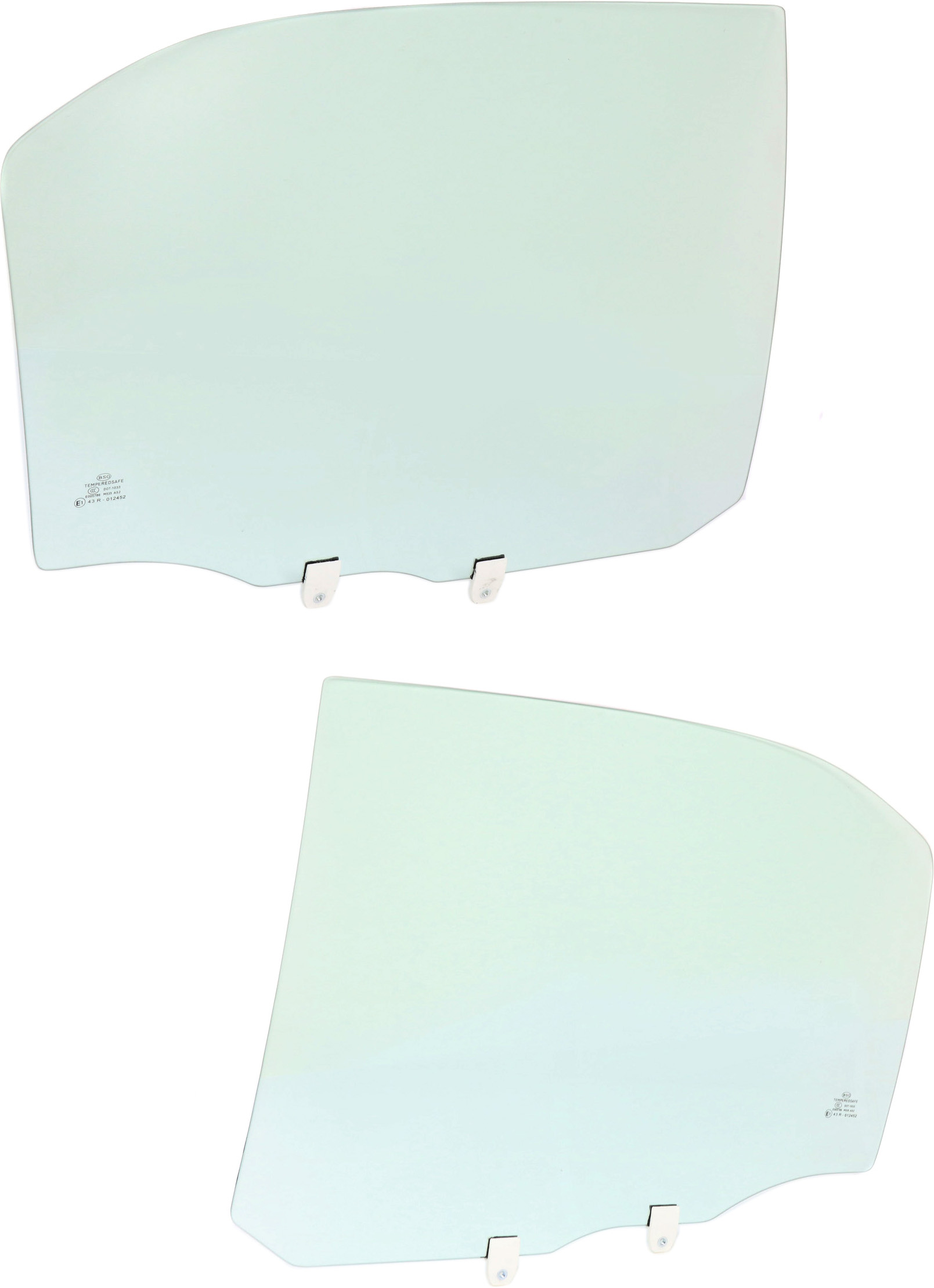 AM HONDA CIVIC 96-00 REAR DOOR GLASS RH and LH Green Tint 4 Door Sedan SKU SET REPH481307 OEM 73400S01A00 FD05579GTYN 73400S