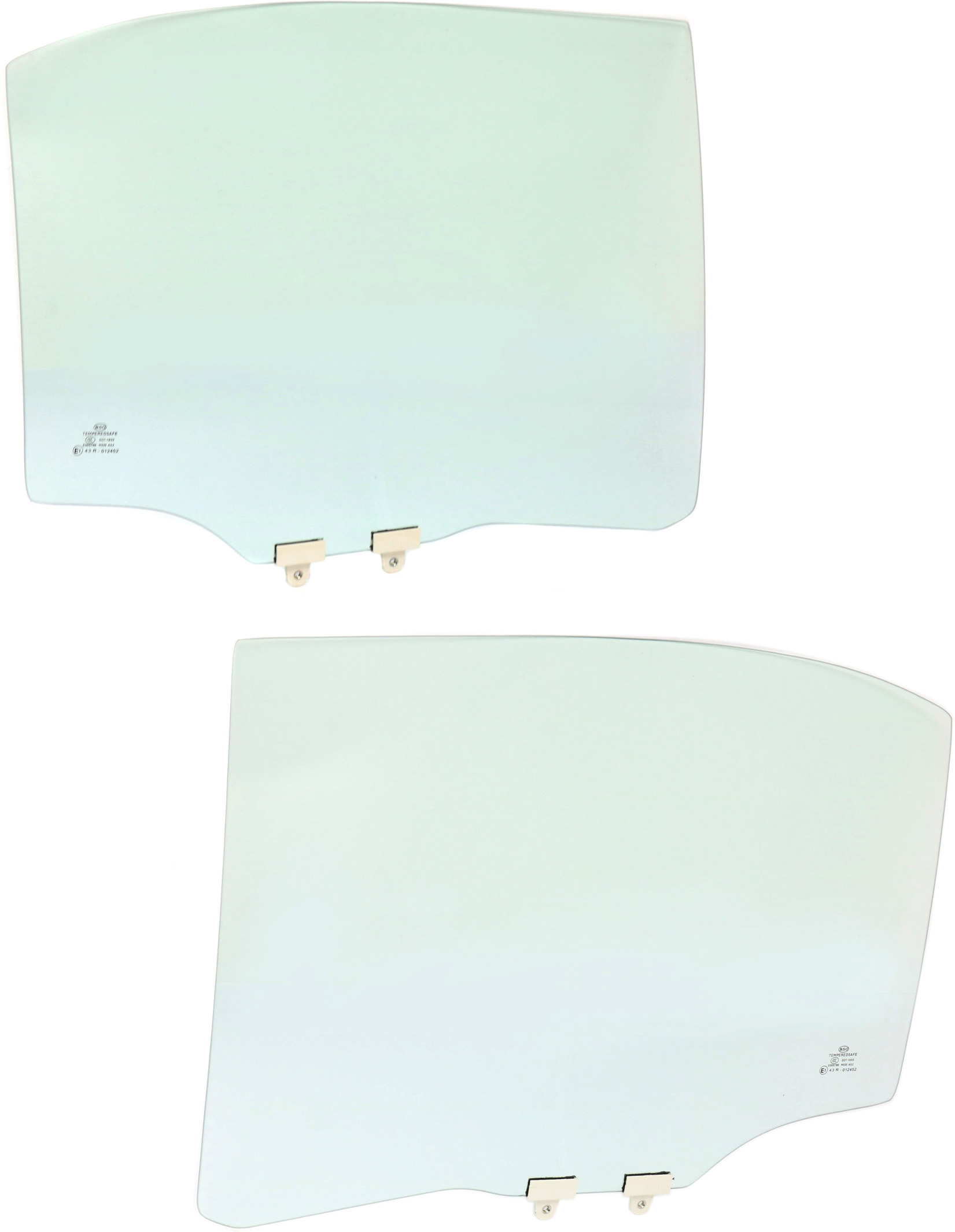 AM HONDA CIVIC 01-05 REAR DOOR GLASS RH AND LH Green Tint w o Solar 4 Door Hybrid Sedan SKU SET REPH481309 OEM 73400S5AJ21 FD21064GTYN FD2106