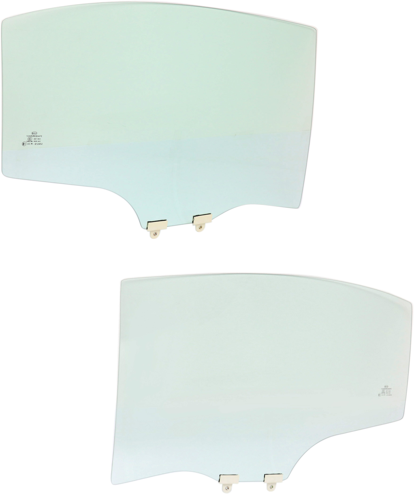 AM CIVIC 06-11 REAR DOOR GLASS RH and LH Green Tint 4 Door Sedan Hybrid SKU SET REPH481311 OEM 73400SNAA00 FD22695GTYN 73450S
