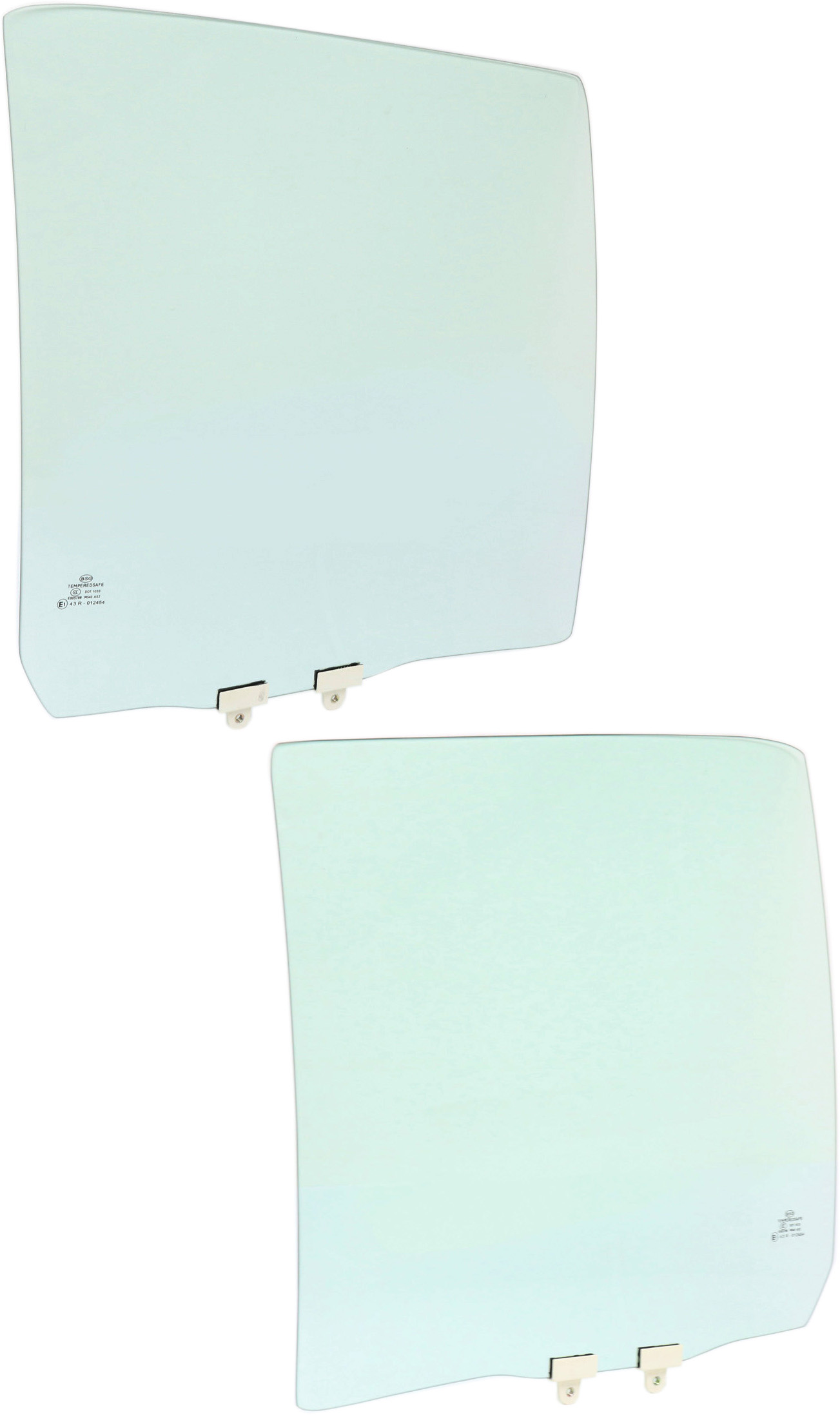 AM HONDA CR V 02-06 REAR DOOR GLASS RH AND LH Green Tint SKU SET REPH481313 OEM 73400SCA305 FD21573GTYN 73450S