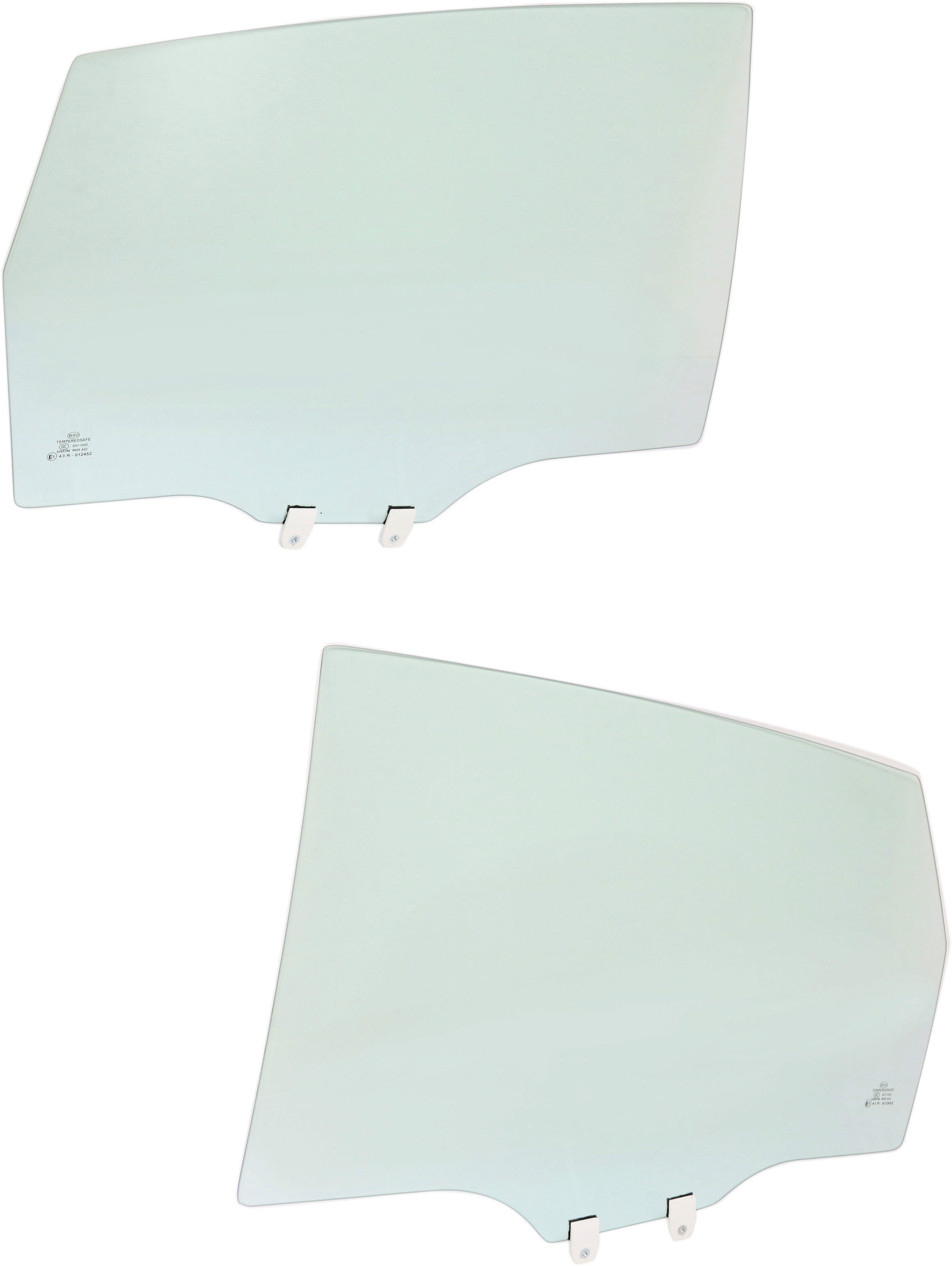 AM CR V 07-11 REAR DOOR GLASS RH AND LH Green Tint SKU SET REPH481317 OEM 73400SWAA00 FD23273GTYN 73450S