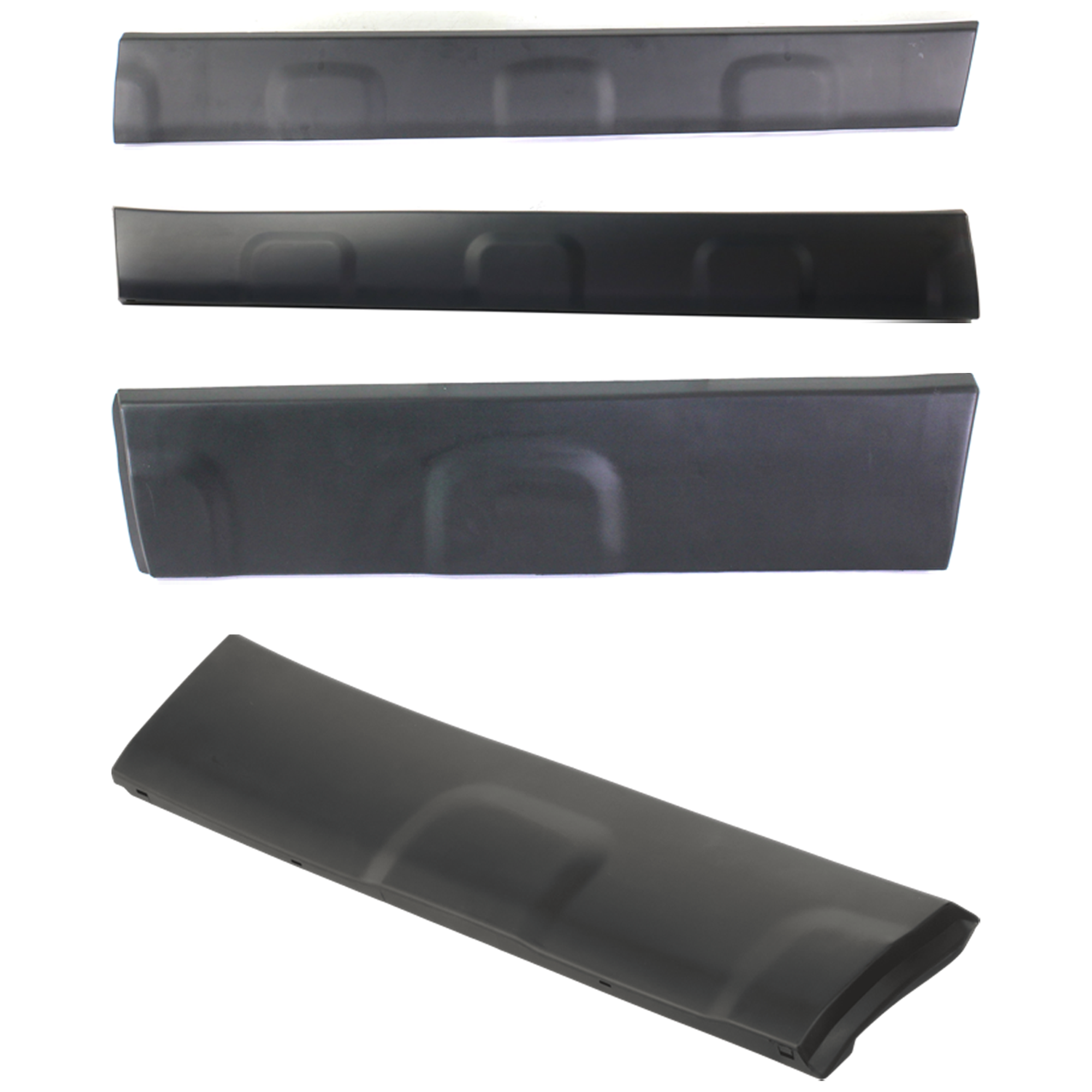 AM CR V 07-11 FRONT AND REAR DOOR MOLDING RH AND LH Lower Textured Black SKU SET REPH490909-4