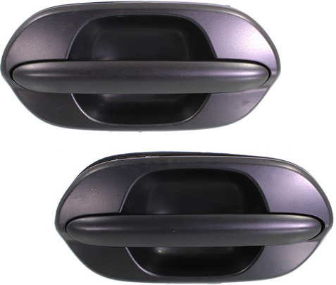 AM ODYSSEY 99-04 REAR EXTERIOR DOOR HANDLE RH AND LH Textured Black SKU SET REPH491323 Partslink HO1521118 HO1520118 OEM 72640S0XA01-72680S0XA01
