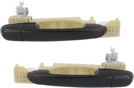 AM ACCENT 06-11 REAR EXTERIOR DOOR HANDLE RH AND LH Primed SKU SET REPH491361 Partslink HY1521113 HY1520113 OEM 836601E050-836501E050