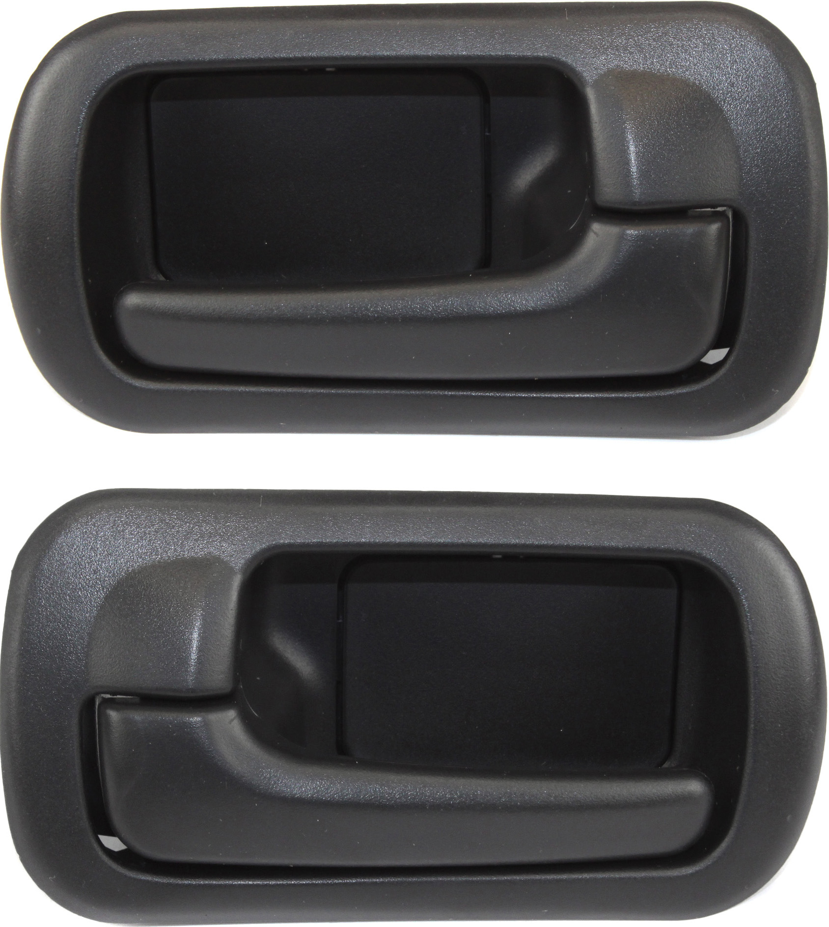 AM CIVIC 01-05 REAR INTERIOR DOOR HANDLE RH AND LH Textured Black Sedan DX EX GX LX VP Models SKU SET REPH491501 Partslink HO1553114 HO1552114 OEM 72620S5A003ZA 72660S5A003ZA