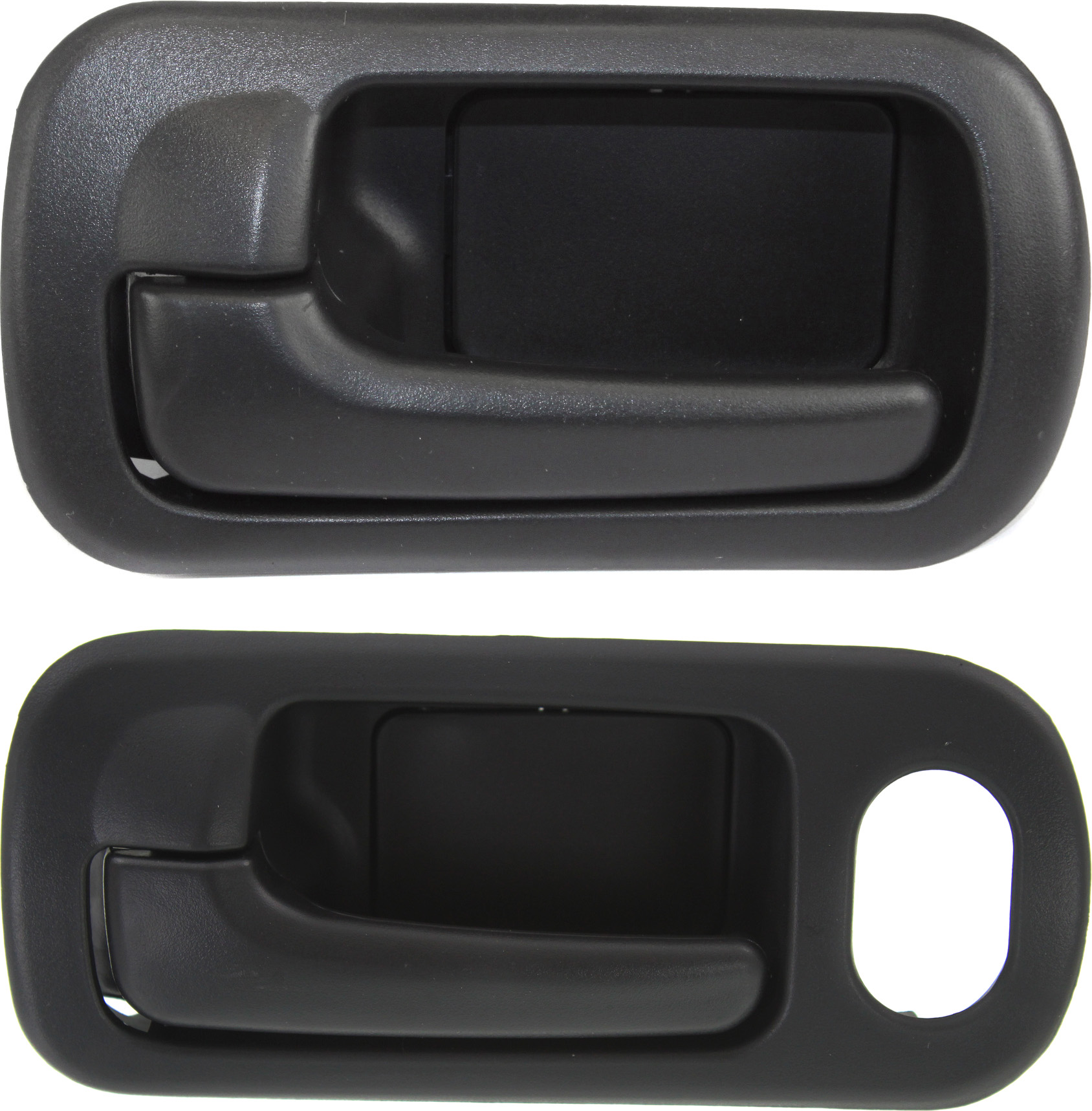 AM CIVIC 01-05 FRONT AND REAR DOOR HANDLE LH Inside Set of 4 Textured Black Sedan DX EX GX LX VP Models SKU SET REPH491502-2 Partslink HO1552114 HO1352127 OEM 72660S5A003ZA 72160S5A003ZA