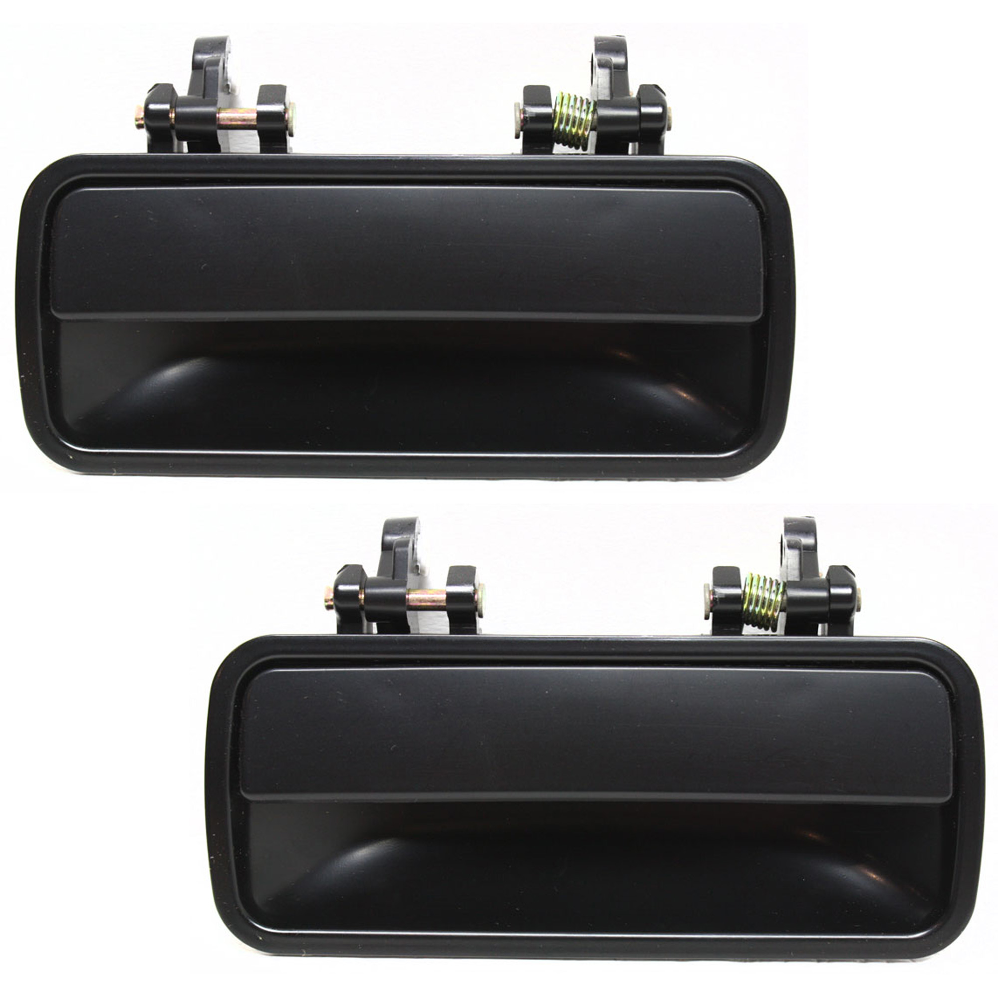 AM CIVIC 88-91 EXTERIOR REAR DOOR HANDLE RH AND LH Smooth Black Hatchback Sedan Wagon SKU SET REPH491569 OEM 72640SH4A01-72640SH4A21