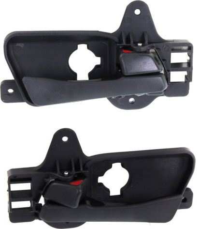 AM ELANTRA 09-12 REAR INTERIOR DOOR HANDLE RH AND LH Black Touring Model SKU SET REPH491579 Partslink HY1553105 HY1552105 OEM 836202L000XP 836102L000XP