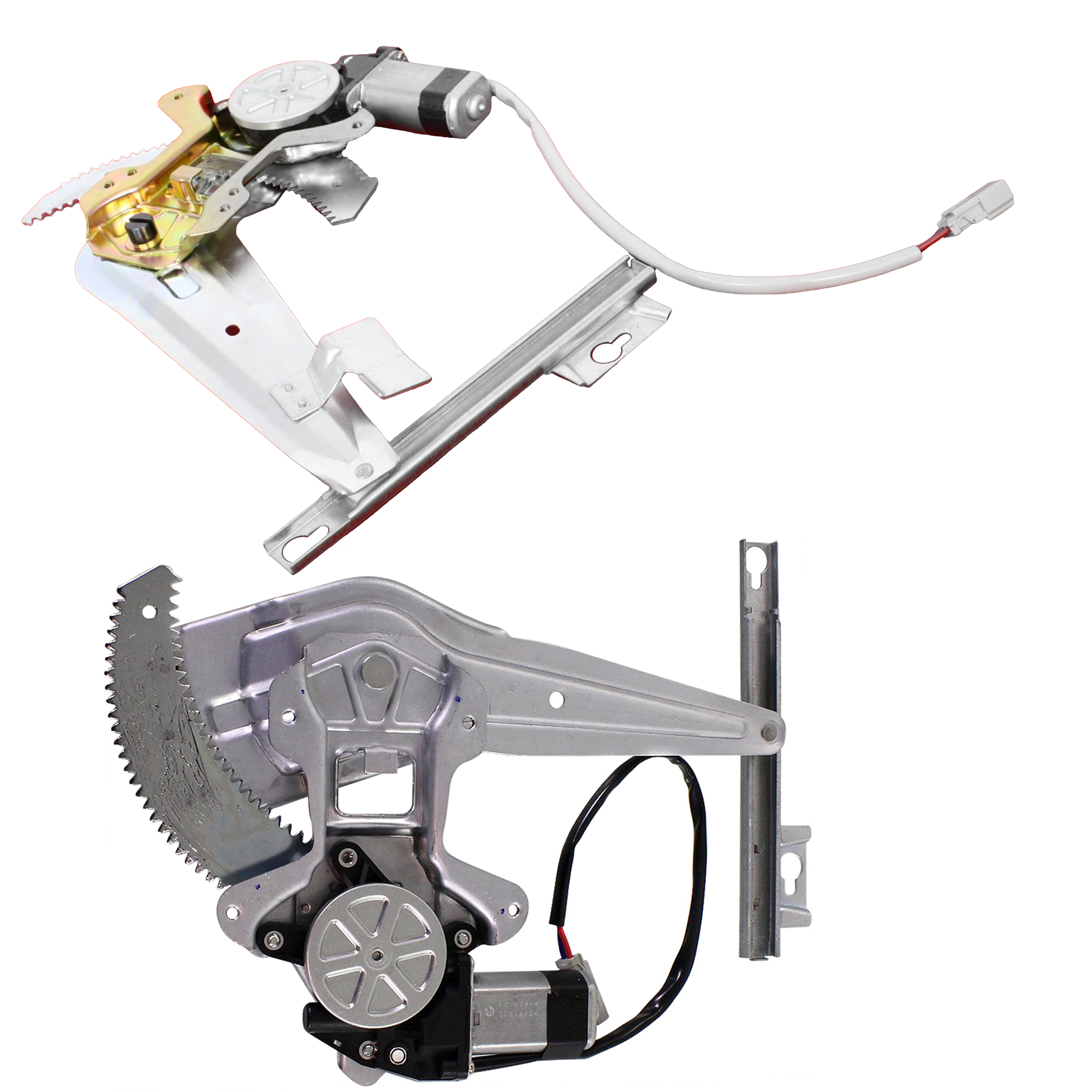 AM CIVIC 96-00 REAR WINDOW REGULATOR RH AND LH Power w Motor Sedan Canada Japan USA Built SKU SET REPH491729 Partslink HO1551114 HO1550114 OEM 04721S01A01 PFM 04721S01A00 PF