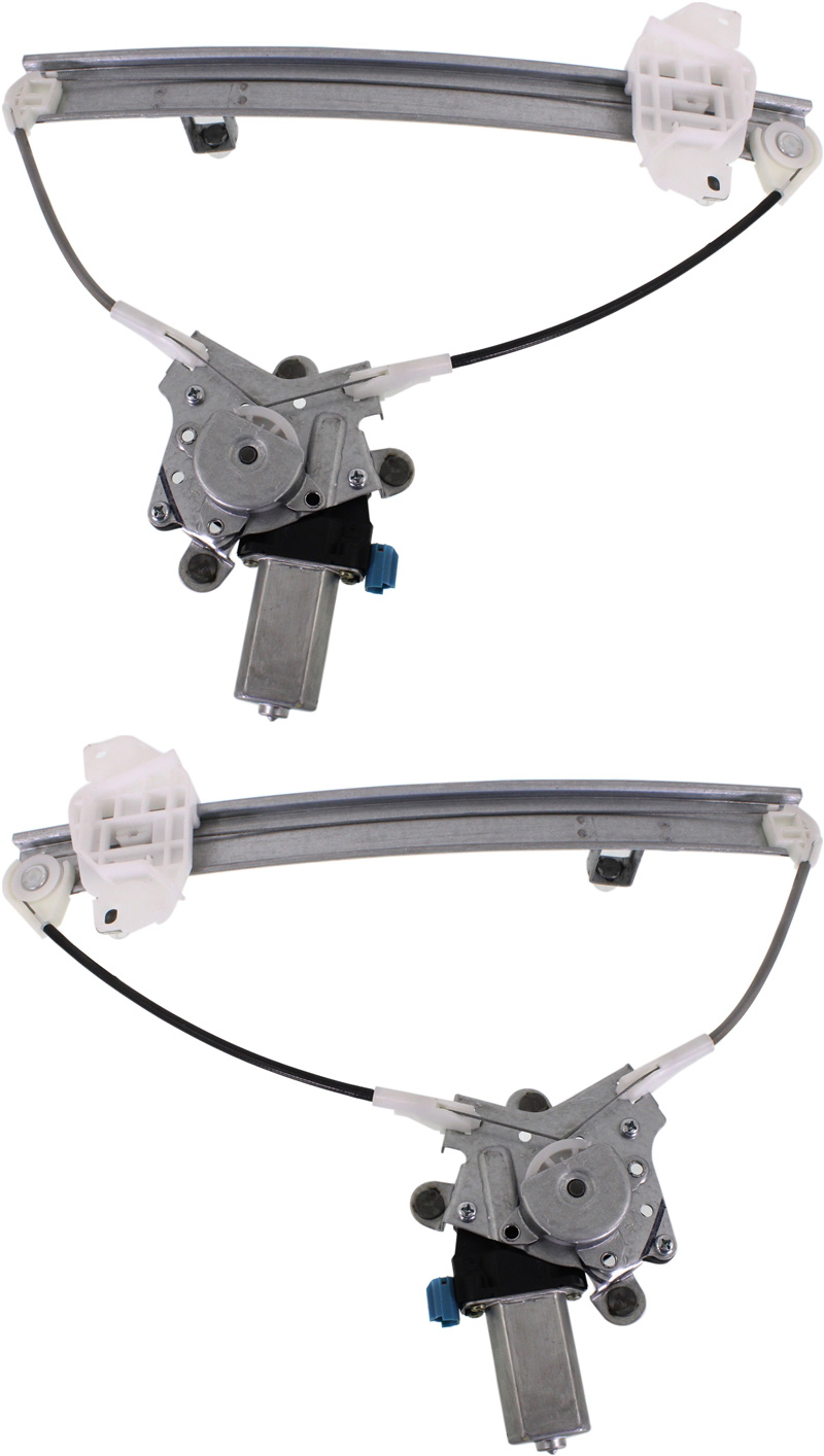 AM ELANTRA 96-00 REAR WINDOW REGULATOR RH AND LH Power w Motor Base GL GLS Models SKU SET REPH491745 Partslink HY1551122 HY1550122 OEM 8340429011 PFM 8340329011 PFM