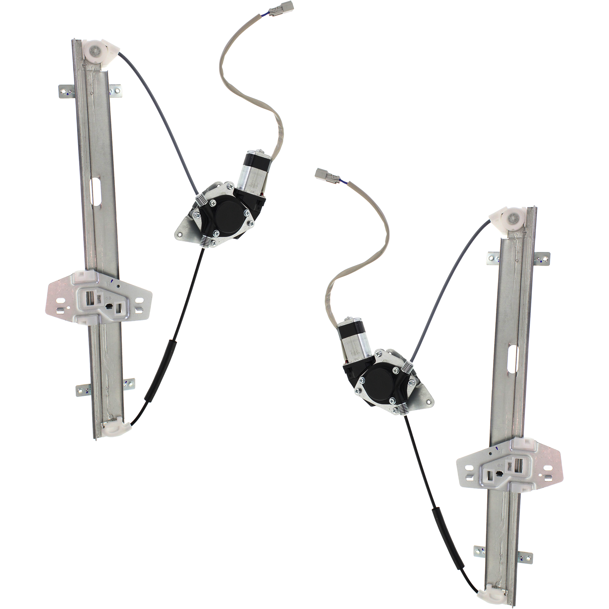AM PILOT 03-08 REAR WINDOW REGULATOR RH AND LH Power With Motor SKU SET REPH491751 Partslink HO1550118 HO1551118 OEM 72710S9VA02-72750S9VA02