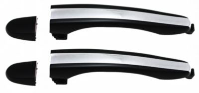 AM AZERA 06-11 REAR DOOR HANDLE RH and LH Outside Primed w Chrome Insert SKU SET REPH494705-2 OEM 826513L000