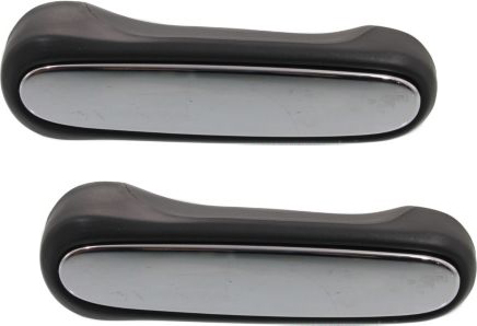 AM SEDONA 06-12 ENTOURAGE 07-08 REAR INTERIOR DOOR HANDLE RH AND LH Power Sliding Door Chrme Insrt Black SKU SET REPH494710-2 Partslink HY1552104 OEM 836104D110VA